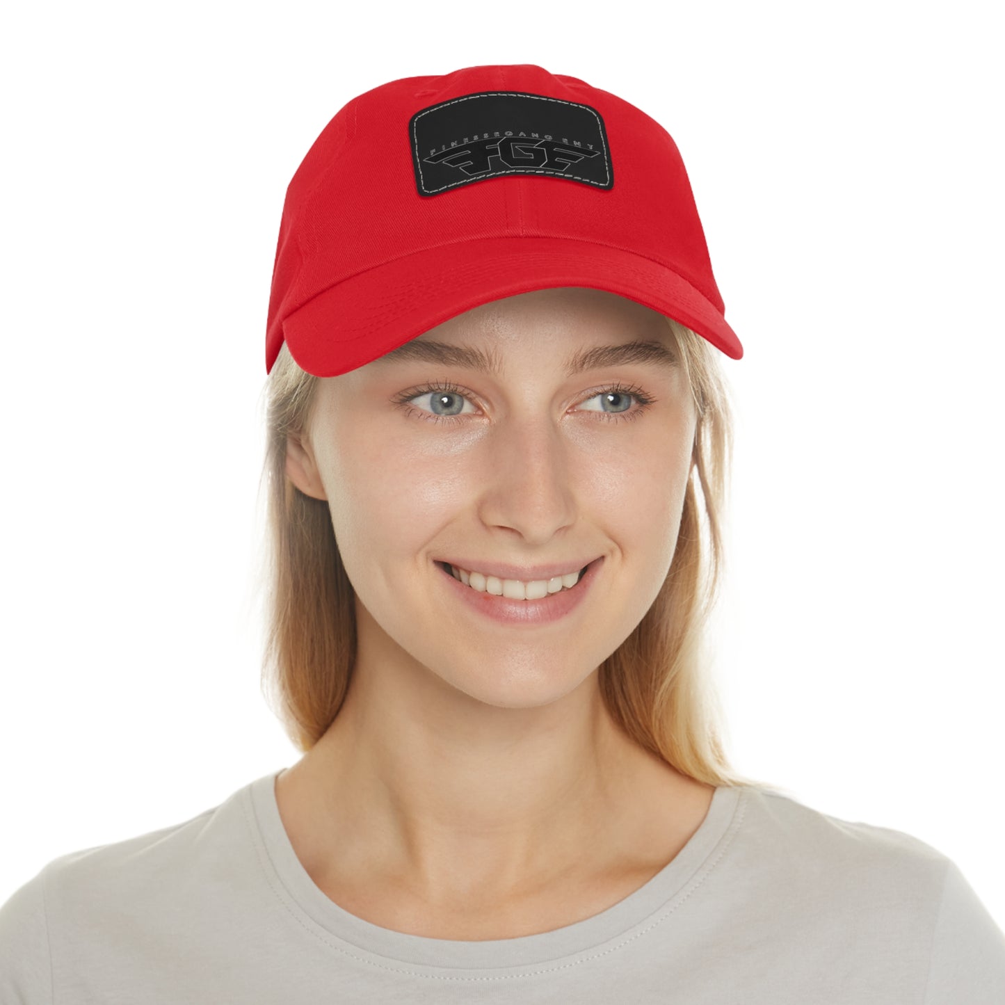 FGE Custom Leather Patch Dad Hat, Casual Cap, Stylish Dad Hat, Outdoor Hat, Perfect Gift for Dads, Father's Day Gift, Adjustable Cap