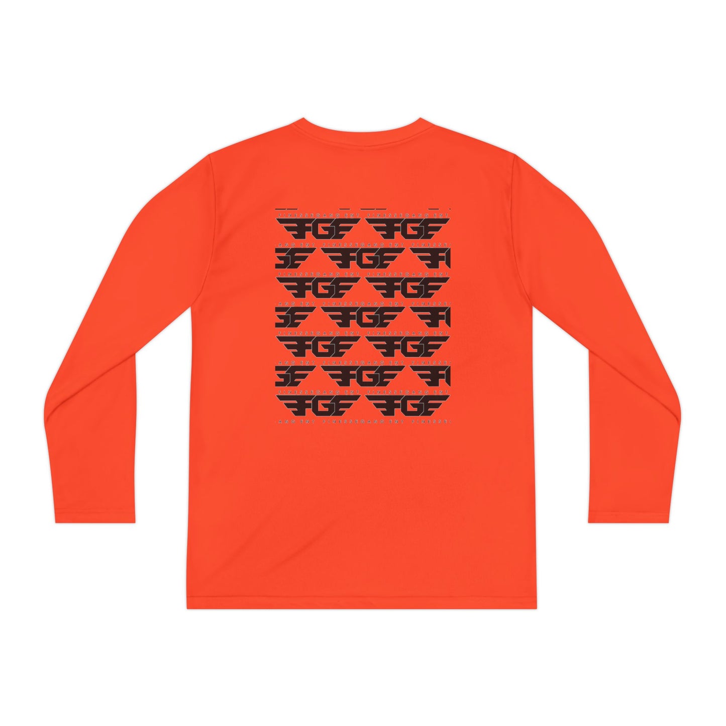 Youth FGE Long Sleeve Active Tee - Sportswear for Kids, Comfortable Athletic Shirt, Stylish Youth Tee for Team Events, Gift for Active Kids
