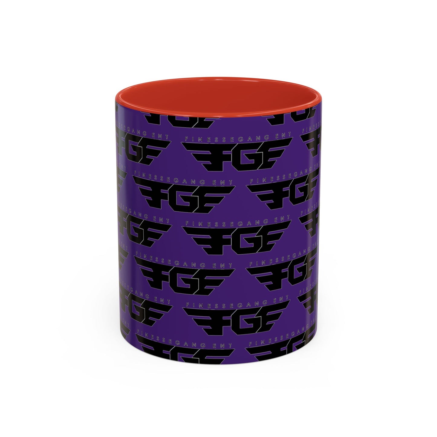 Funky Purple Accent Coffee Mug - Unique Gift for Coffee Lovers, Stylish Home Decor, Office Essential, Birthday Present, Empowering Vibes