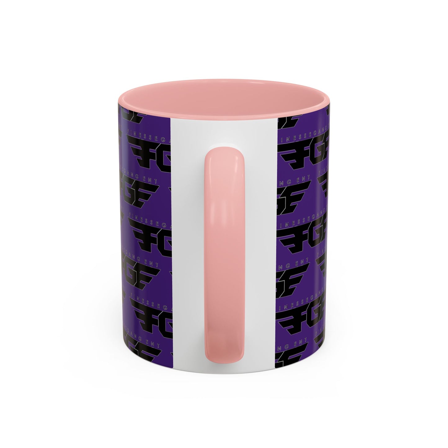 Funky Purple Accent Coffee Mug - Unique Gift for Coffee Lovers, Stylish Home Decor, Office Essential, Birthday Present, Empowering Vibes