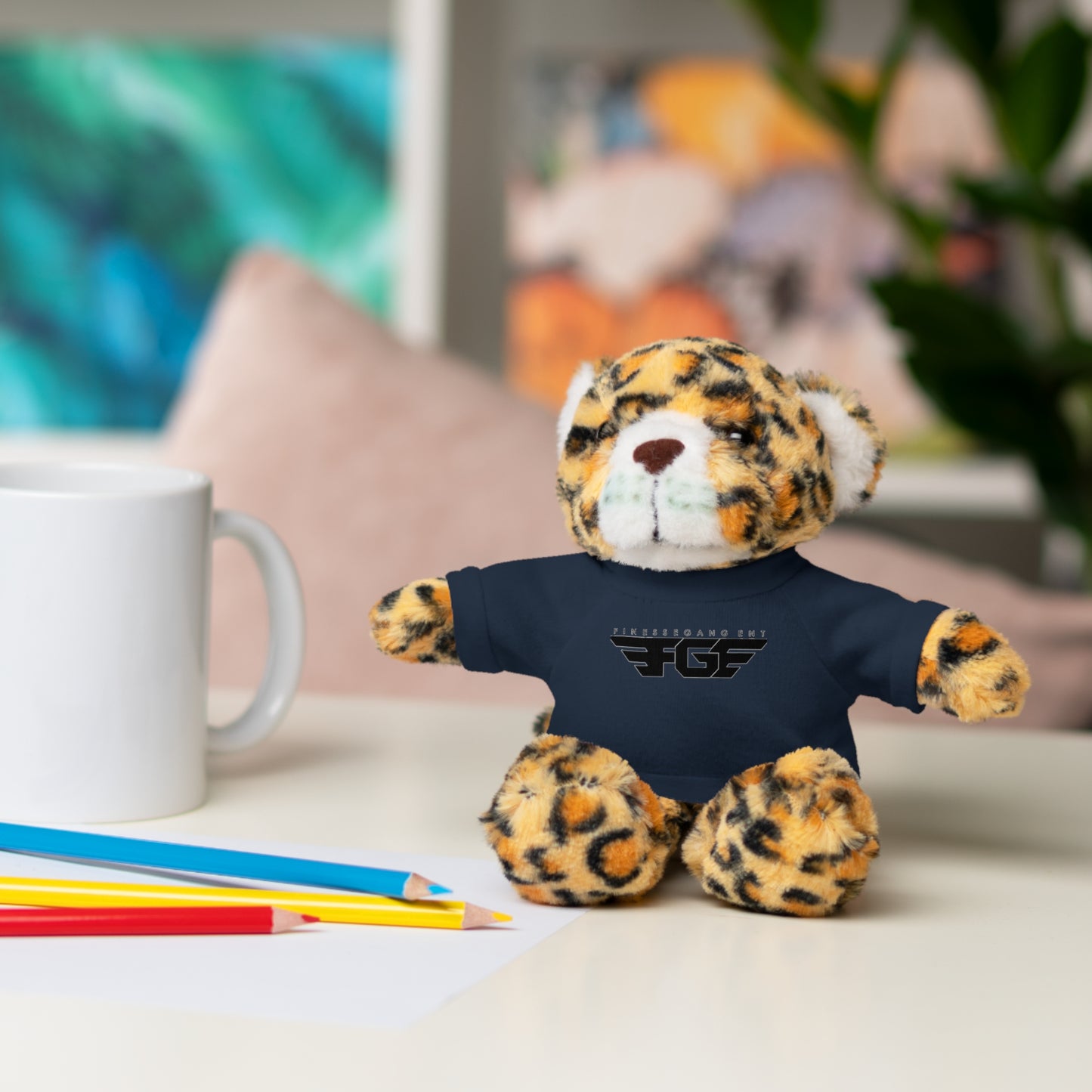 Stuffed Baby NESSY POOH Animals with FGE Tee