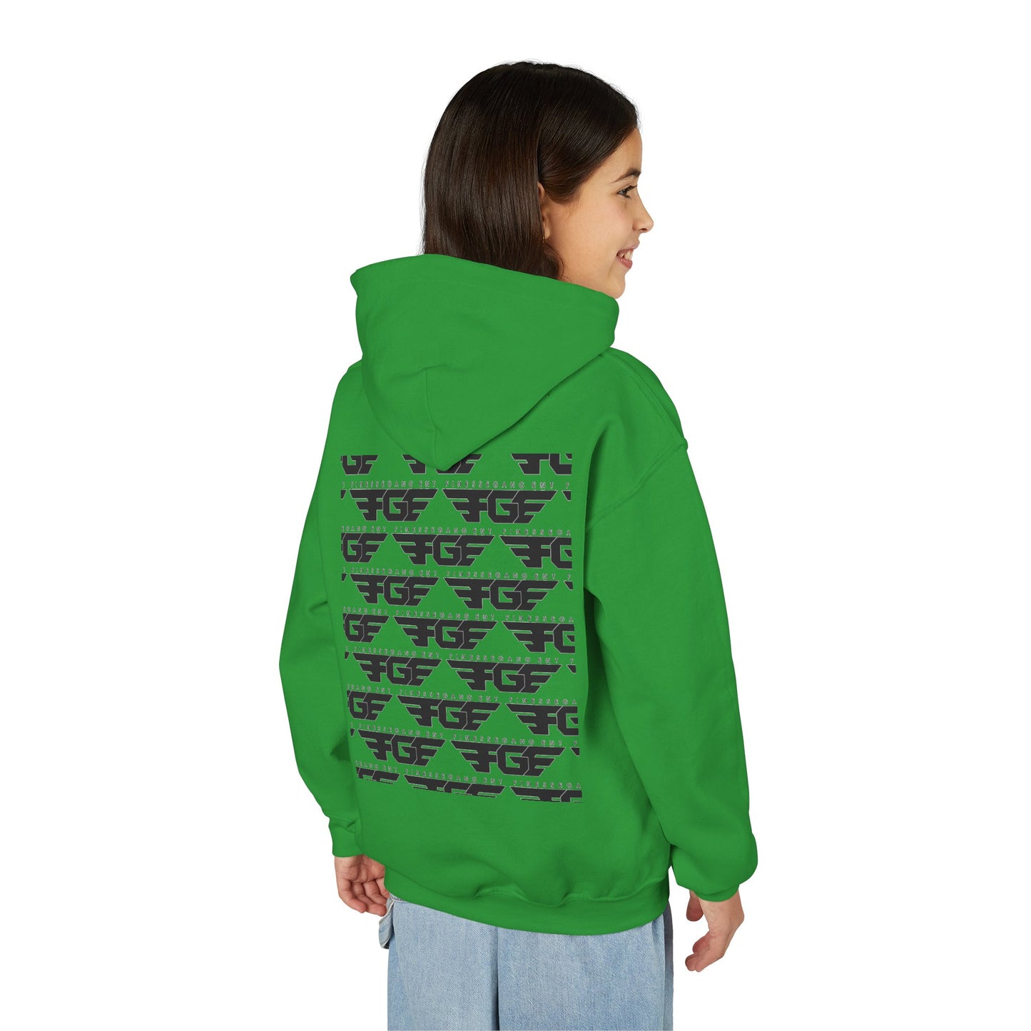 Youth FGE Heavy Blend Hooded Sweatshirt