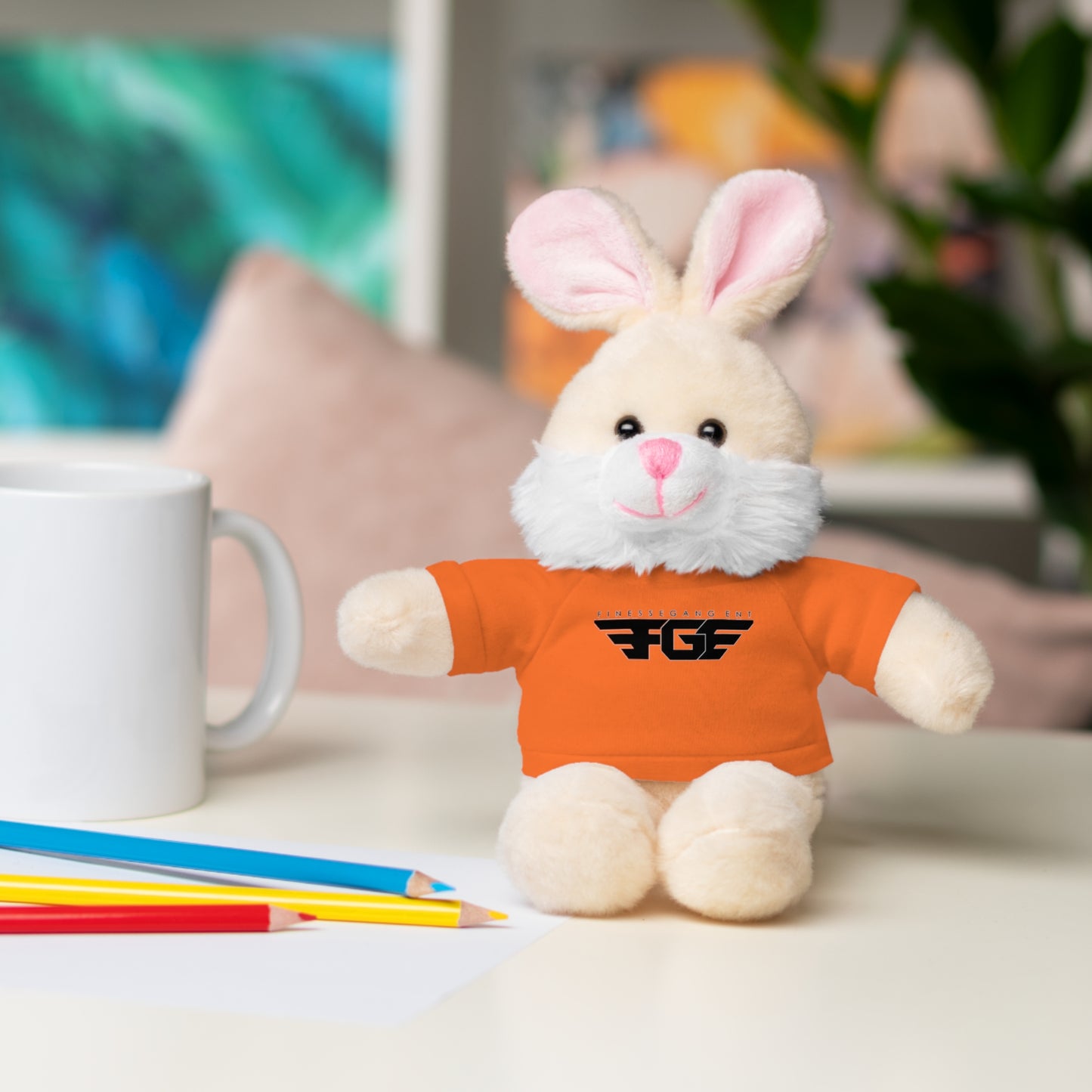 Stuffed Baby NESSY POOH Animals with FGE Tee