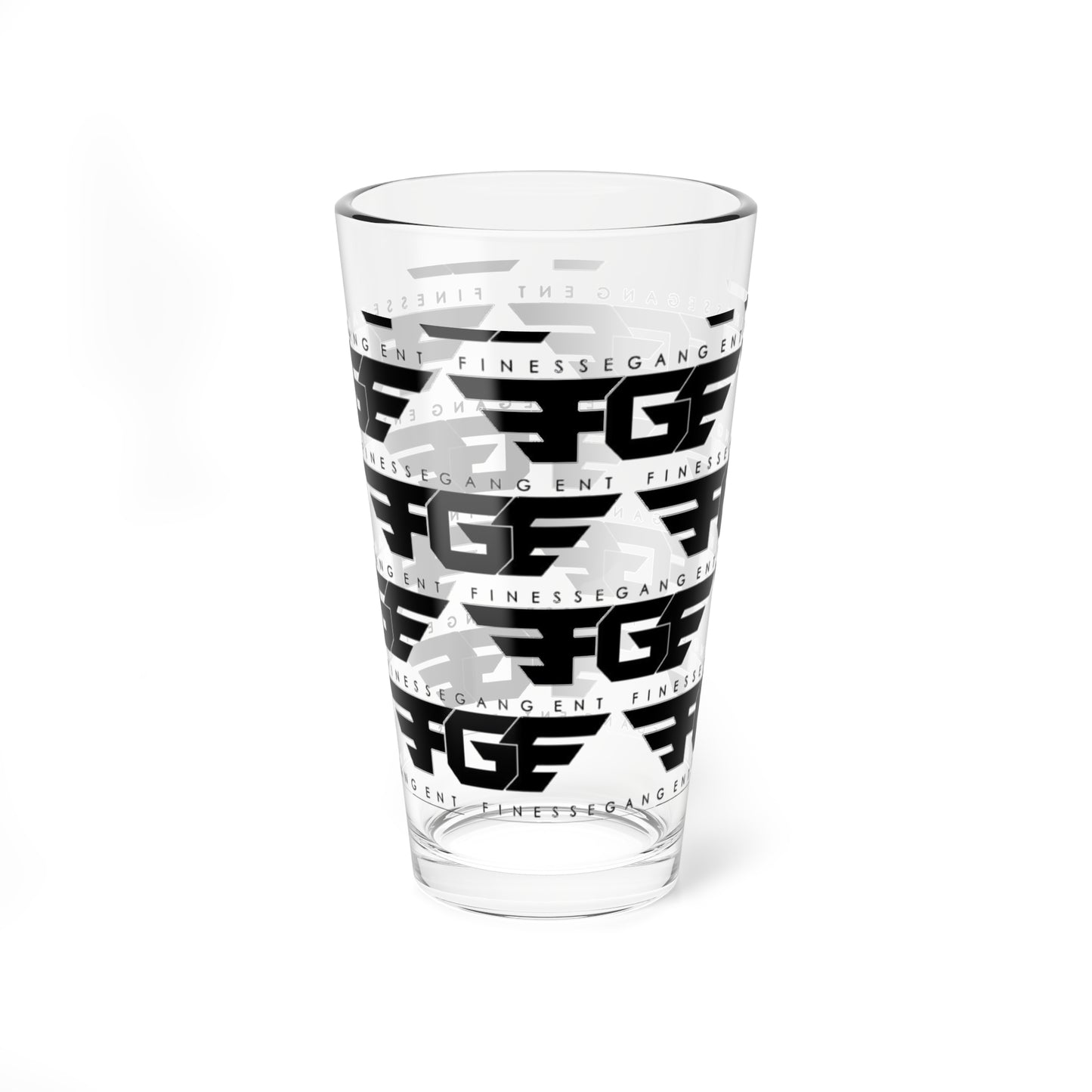 Stylish FGE Mixing Glass - 16oz, Barware, Cocktail Glass, Home Bar, Gift for Mixologists, Unique Drinkware, Party Essentials