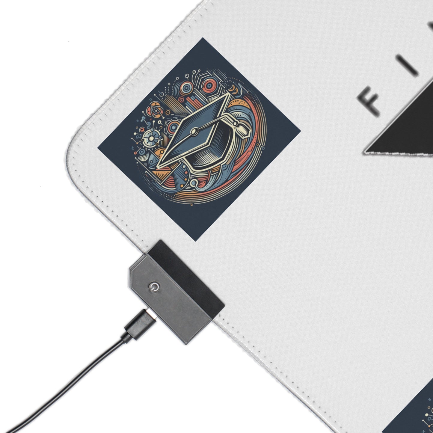 Finesse Gang LED Gaming Mouse Pad - Vibrant RGB Backlit Desk Mat for Gamers, PC Accessories, Gaming Setup, Unique Gift