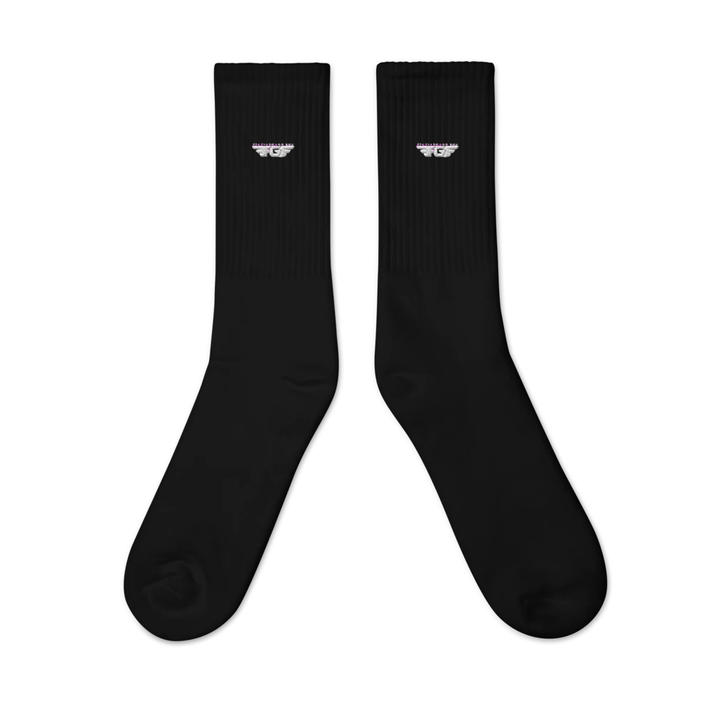 FGE Embroidered Crew Socks | SOCCO SC200