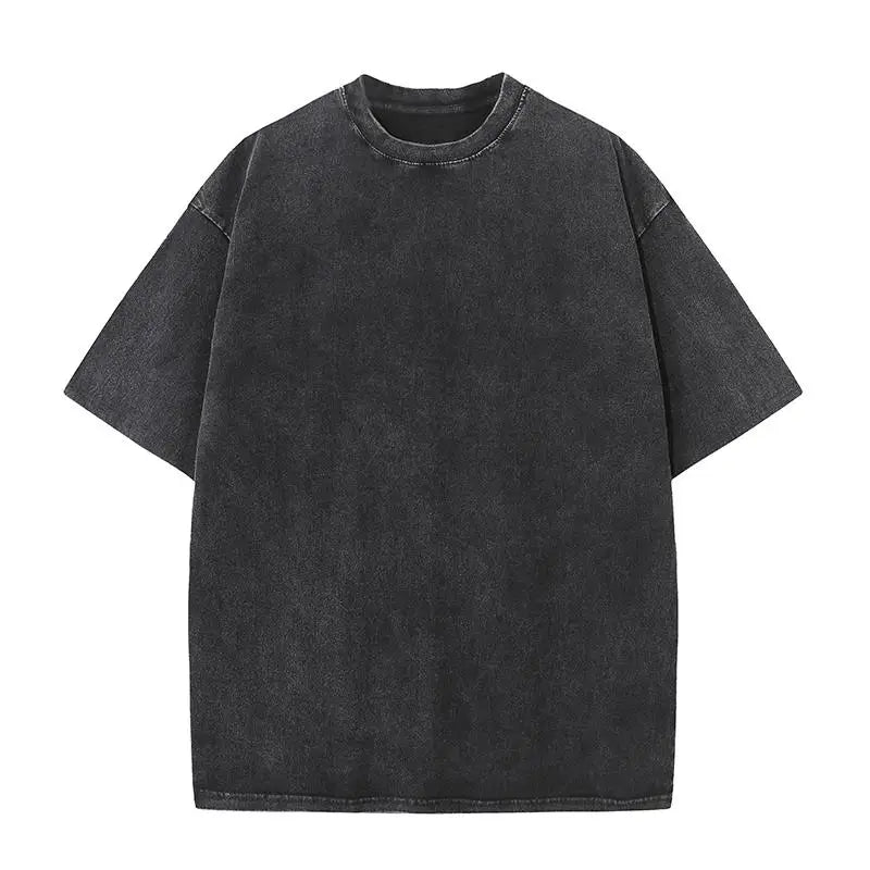 Dtg FGE Print Streetwear Graphic Tees Blank T-shirt Plus Size Men's Clothing Acid Wash T-Shirt Mens Custom Vintage Oversized T Shirts