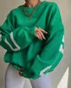 OEM Customized Logo Wholesale Fall Women Clothing Casual Long Sleeve Letter Printed Basic Pullover Sweatshirts