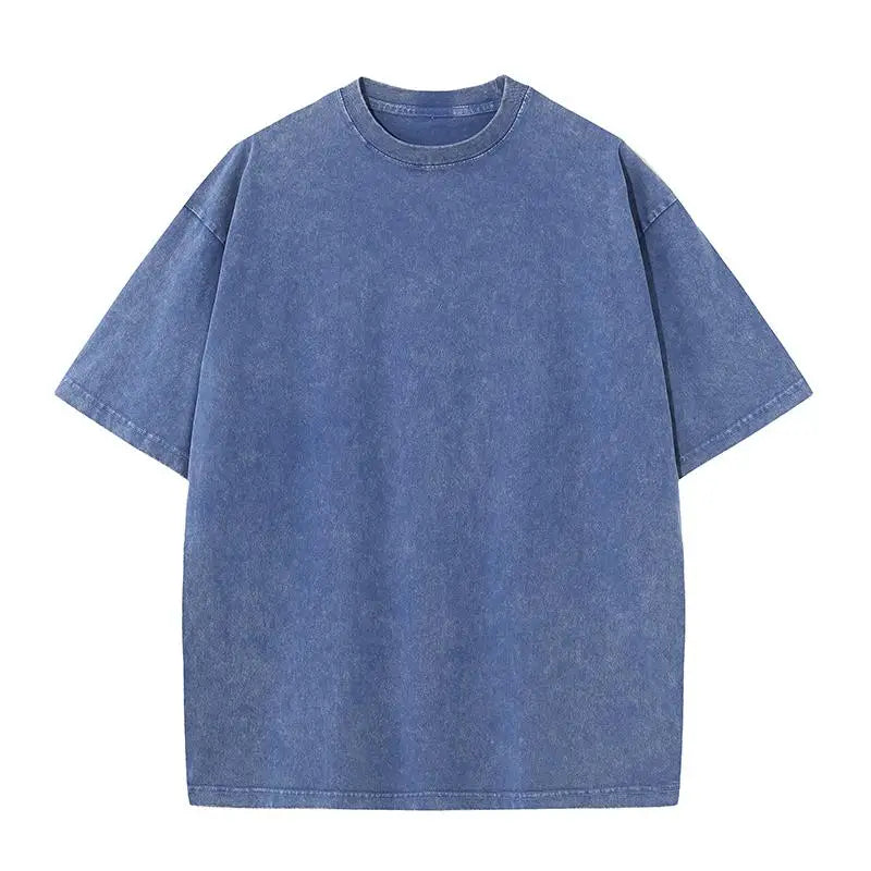 Dtg FGE Print Streetwear Graphic Tees Blank T-shirt Plus Size Men's Clothing Acid Wash T-Shirt Mens Custom Vintage Oversized T Shirts
