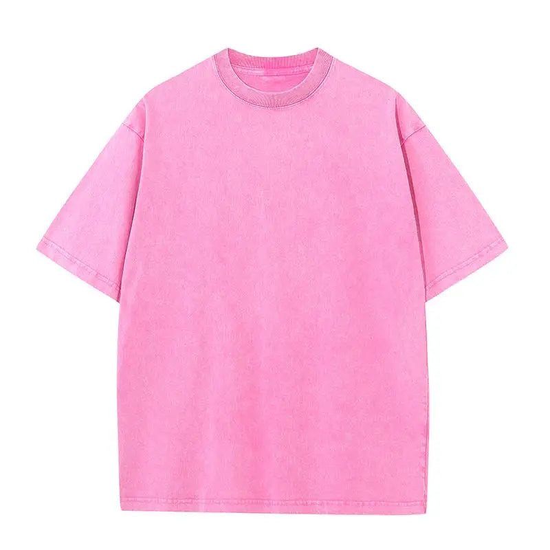 Dtg FGE Print Streetwear Graphic Tees Blank T-shirt Plus Size Men's Clothing Acid Wash T-Shirt Mens Custom Vintage Oversized T Shirts