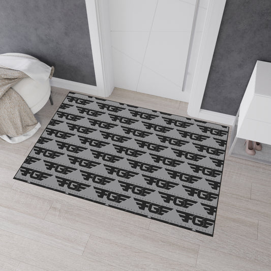 Stylish FGE Heavy Duty Floor Mat - Perfect for Home Decor, Entrance Mat, Kitchen Rug, Indoor Outdoor Use, Non-Slip Design
