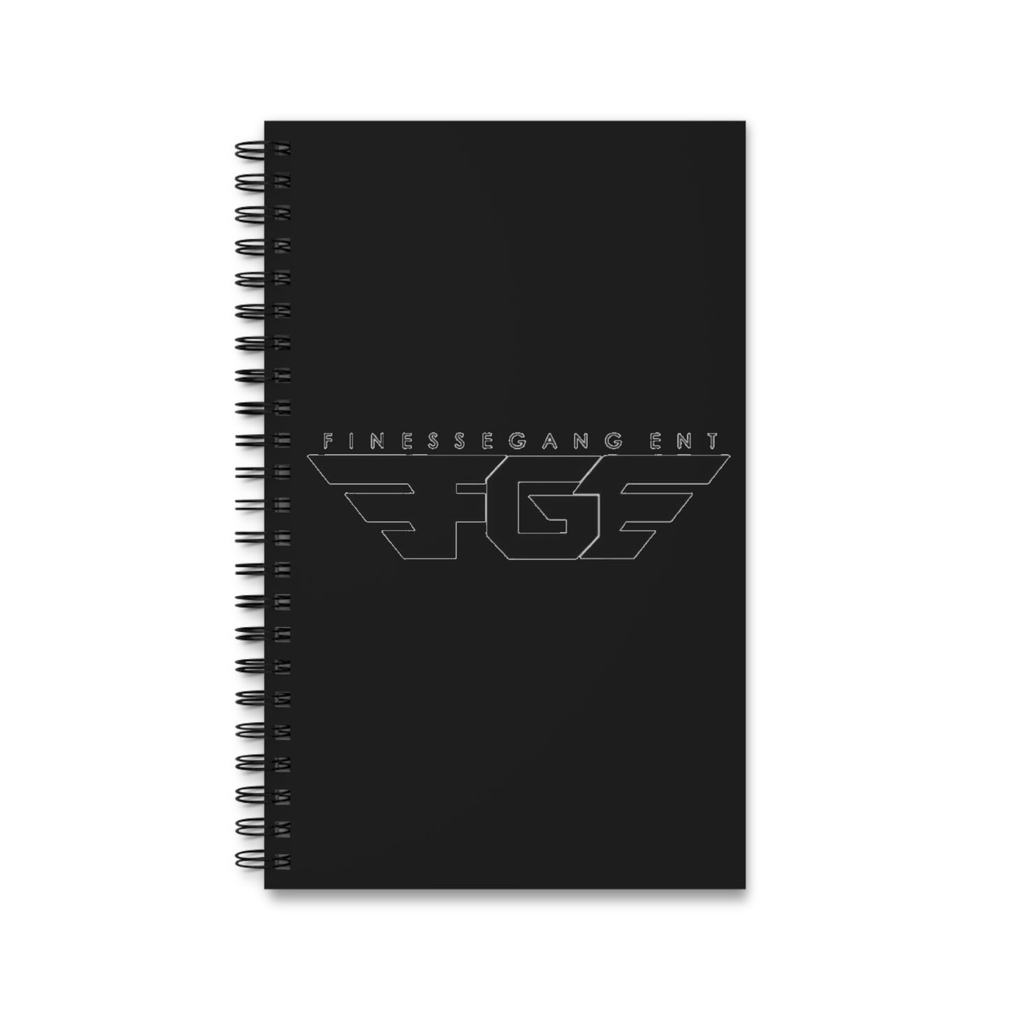 Spiral Journal with Finesse Gang Ent Logo | Stylish Notebook for Writers, Students, and Creatives, Perfect Gift for Birthdays, [...]