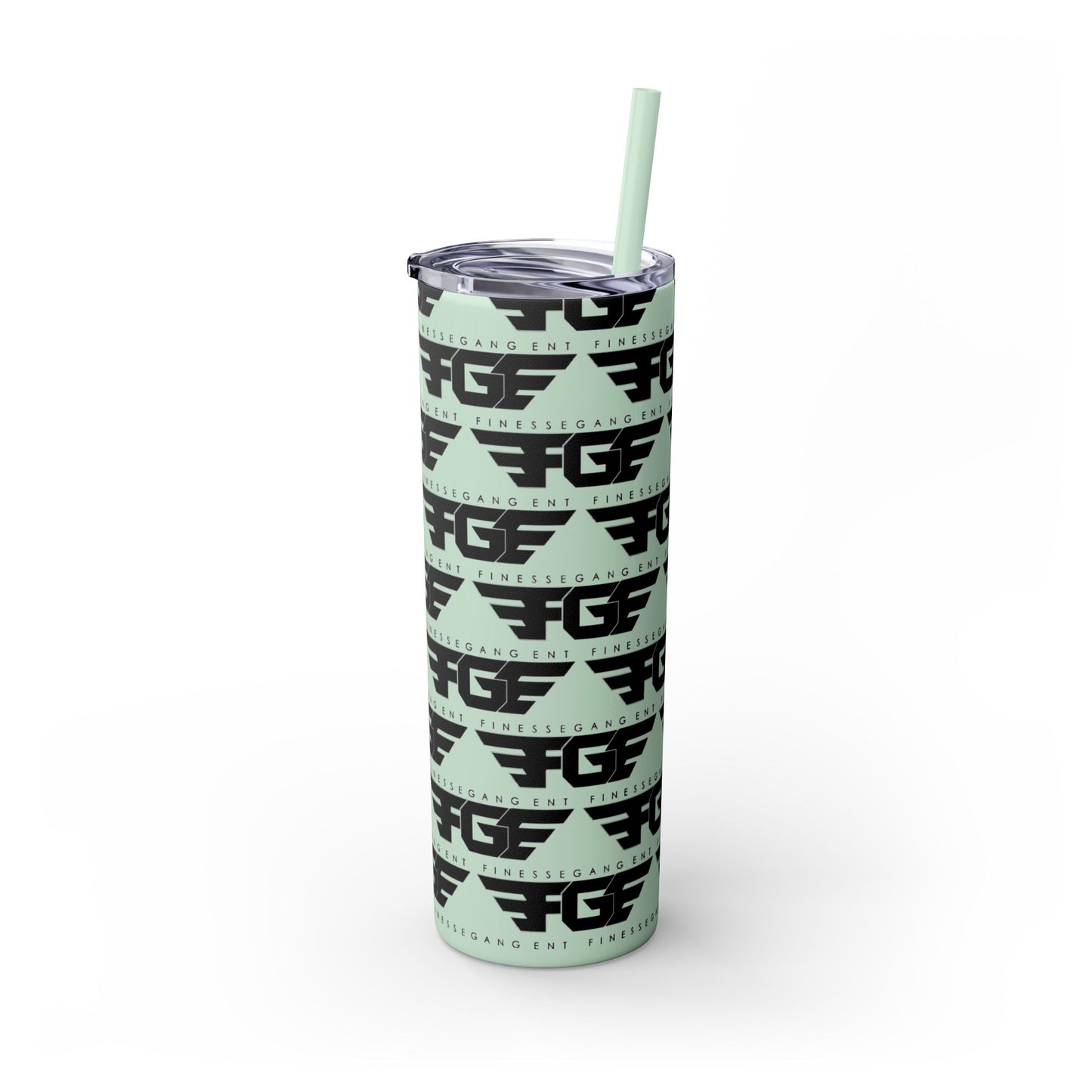 Stylish FGE Skinny Tumbler with Straw, 20oz - Perfect for Adventurers, Great Gift for Coffee Lovers, Modern Drinkware for Home, On-the-Go [...]