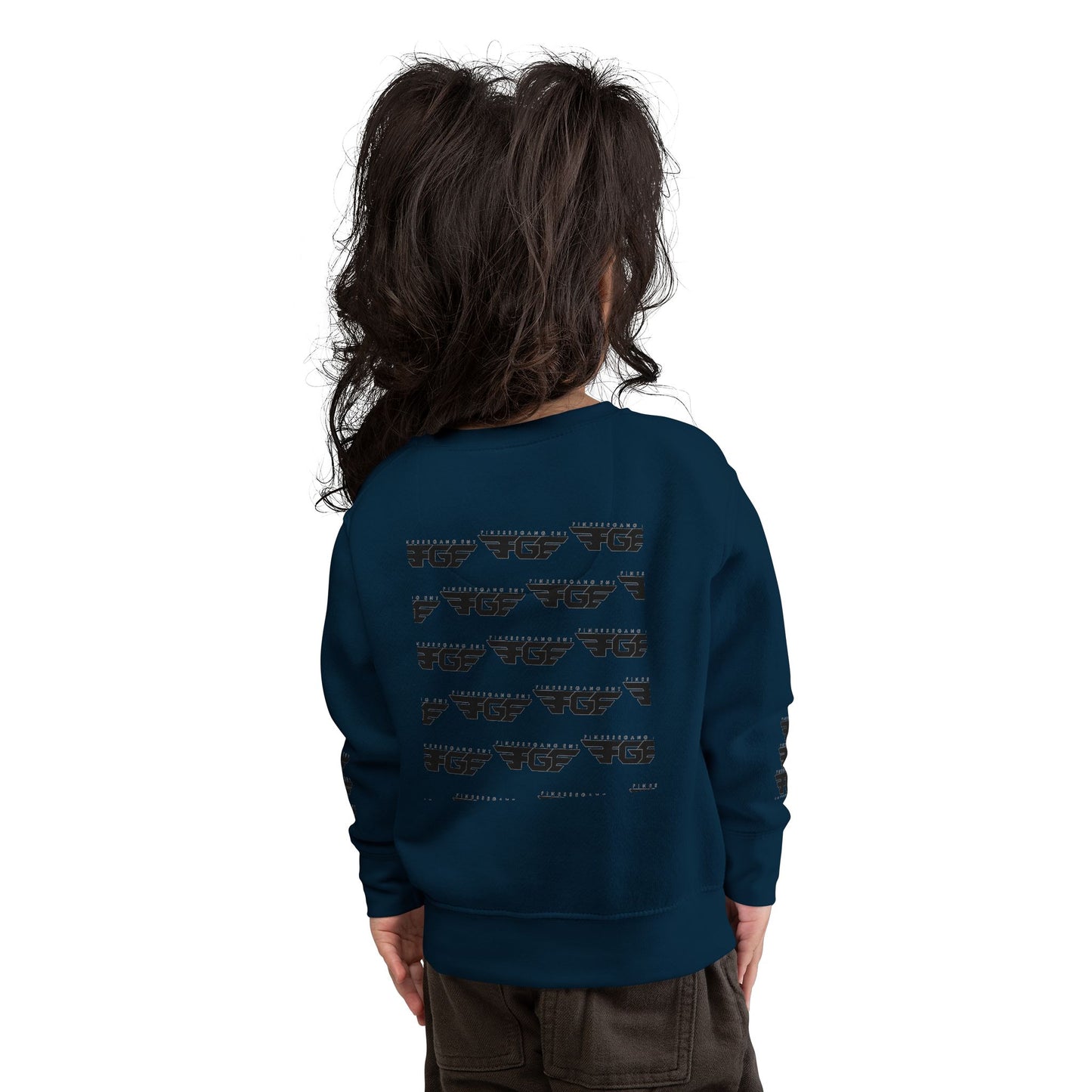 Trendy FGE Toddler Sweatshirt with Graphic Design