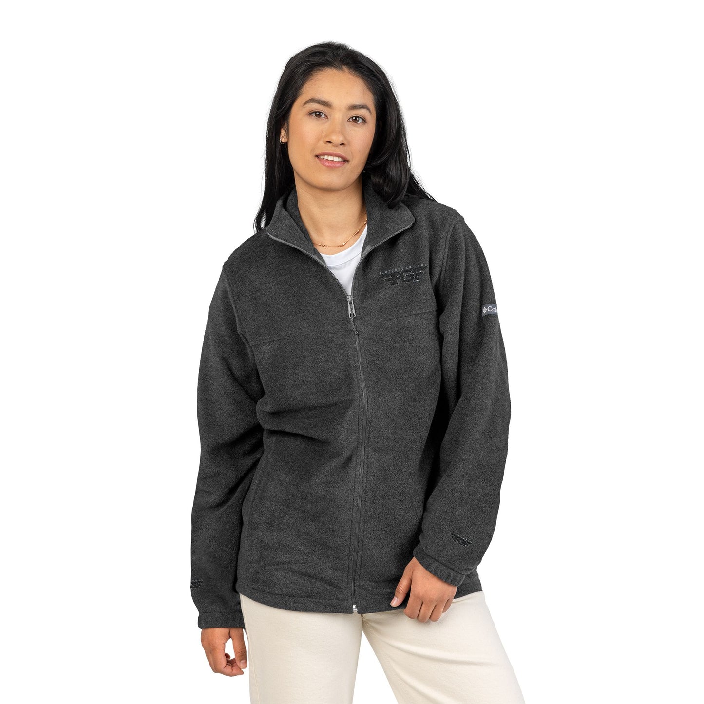 Cozy FGE Unisex Fleece Jacket, Outdoor Layering Jacket, Perfect Gift for Adventurers, Embroidered Columbia Jacket, Casual Winter Wear, [...]