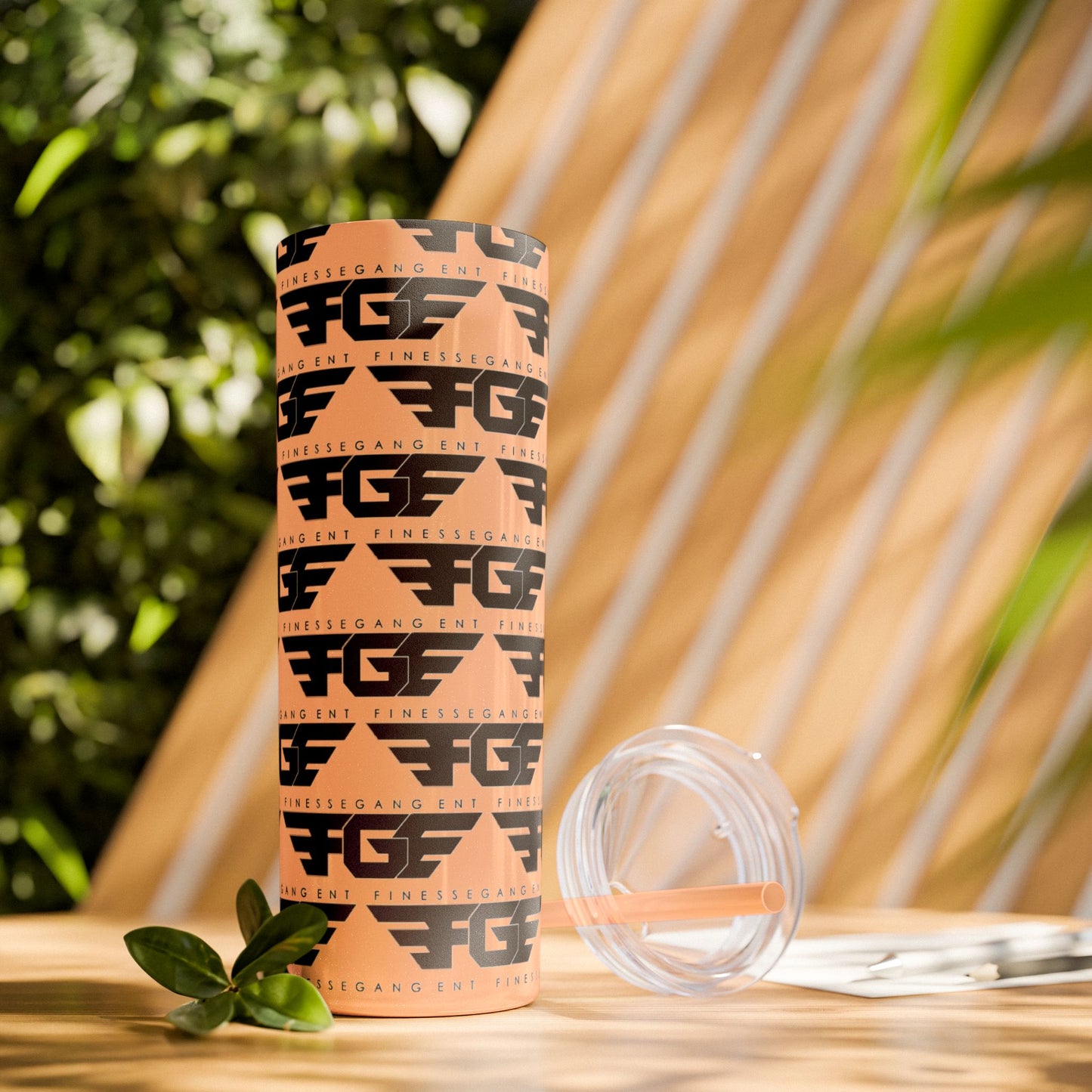 Stylish FGE Skinny Tumbler with Straw, 20oz - Perfect for Adventurers, Great Gift for Coffee Lovers, Modern Drinkware for Home, On-the-Go [...]