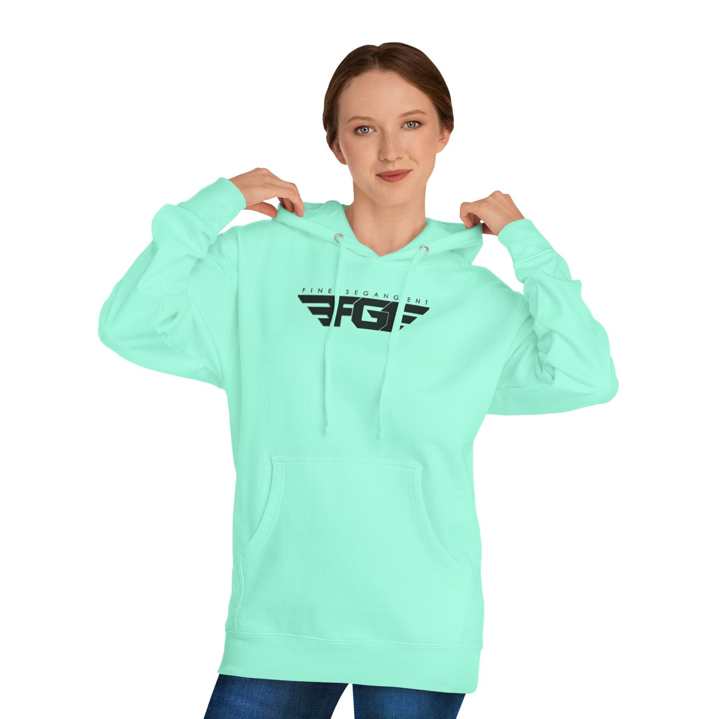 FGE Stylish Unisex Hooded Sweatshirt with Bold Graphic Design