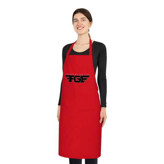 Stylish FGE Cotton Apron for Cooking, BBQ, Baking, Gift for Chefs, Personalized Kitchen Accessory, Housewarming Gift