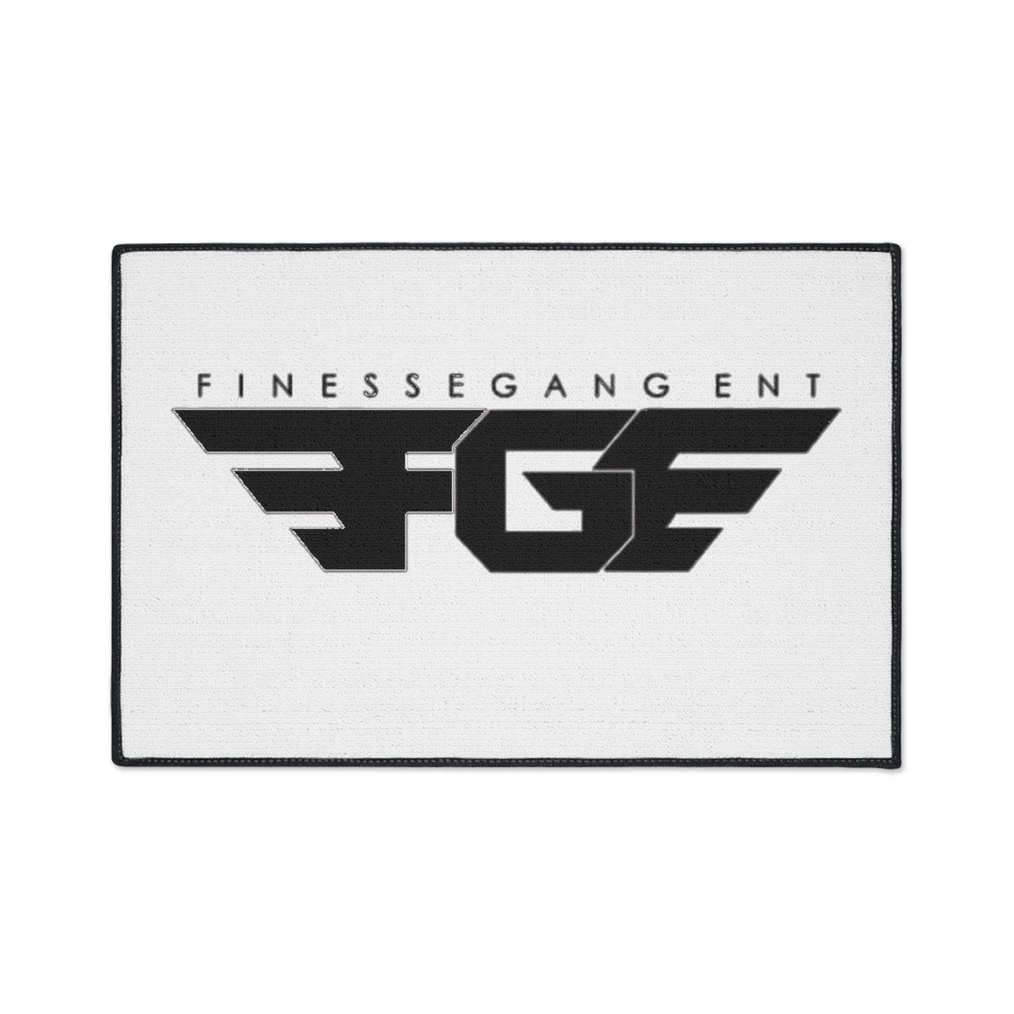 Heavy Duty FGE Floor Mat with Finesse Gang Logo - Durable Entryway Rug, Custom Doormat for Home or Office, Easy to Clean, Stylish Decor, [...]