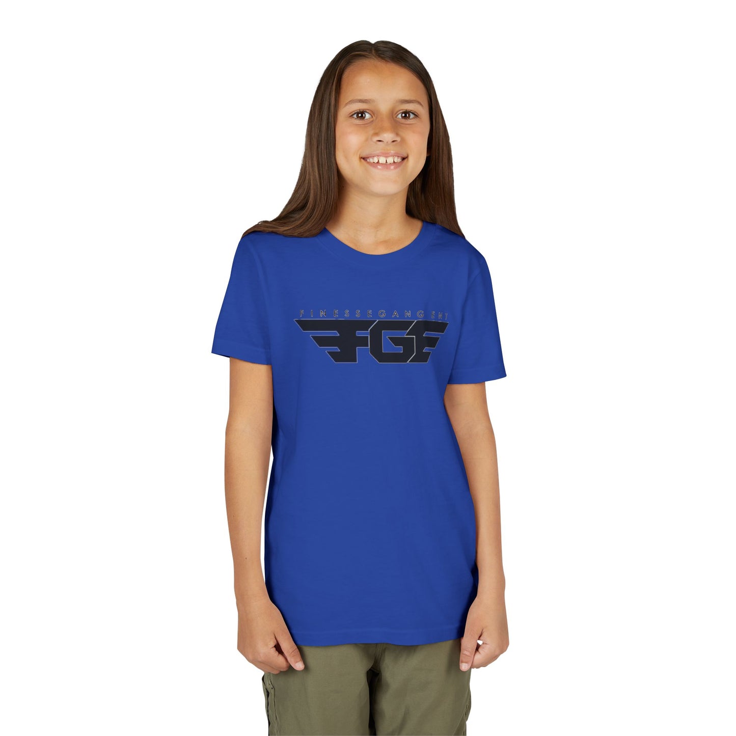 FGE Youth Tee — FitnessGang FGF Logo Graphic Tee