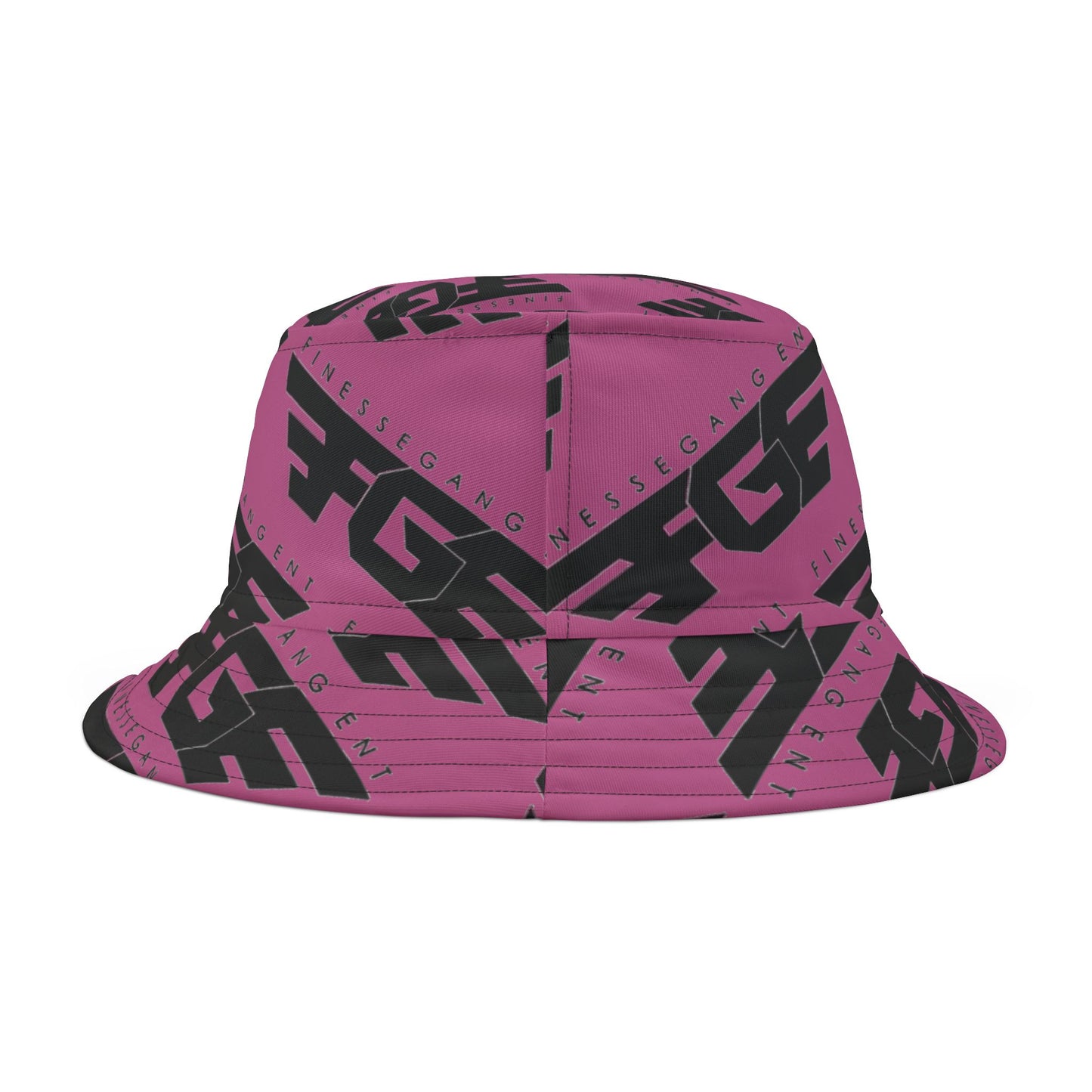 Pink Finesse Gang Bucket Hat - Trendy Summer Accessory, Beach Hat, Festival Gear, Gift for Fashion Lovers, Outdoor Headwear