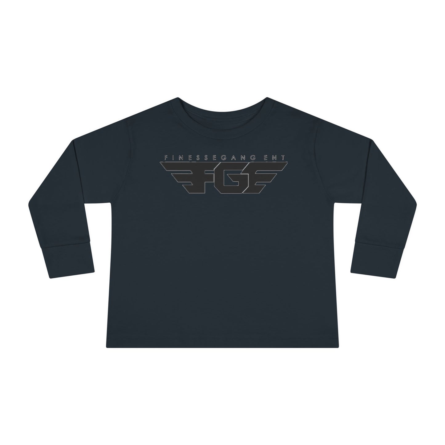 Toddler FGE Long Sleeve Tee - Stylish Wings Design for Little Flyers