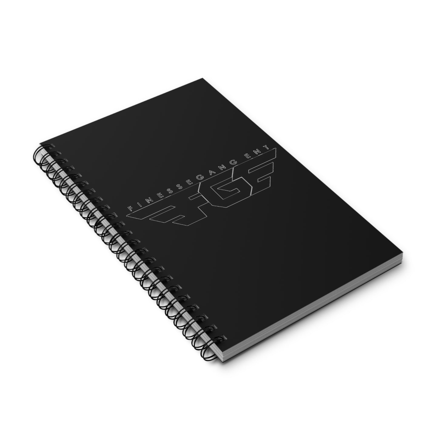 Spiral Journal with Finesse Gang Ent Logo | Stylish Notebook for Writers, Students, and Creatives, Perfect Gift for Birthdays, [...]