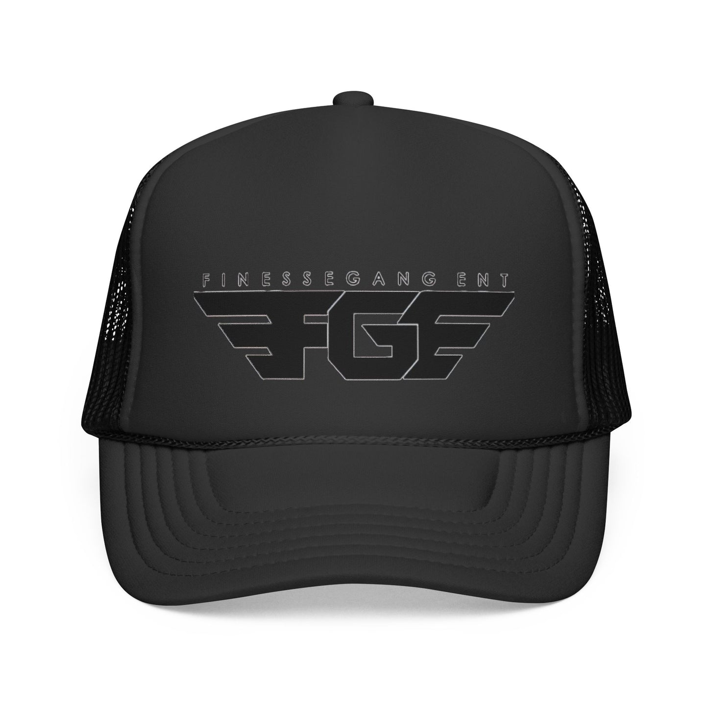 FGE Trucker Cap — FGF Retro Wing Logo (FitnessGang Ent)