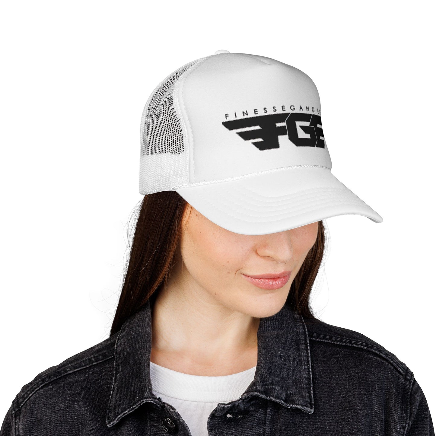FGE Trucker Cap — FGF Retro Wing Logo (FitnessGang Ent)