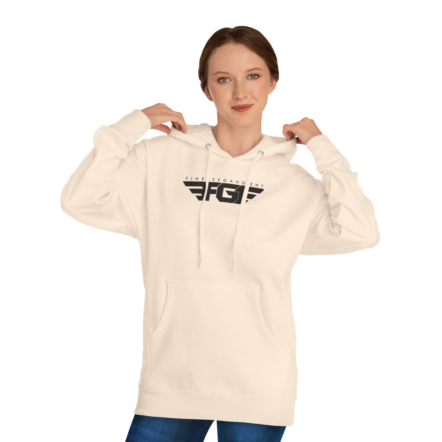 FGE Stylish Unisex Hooded Sweatshirt with Bold Graphic Design
