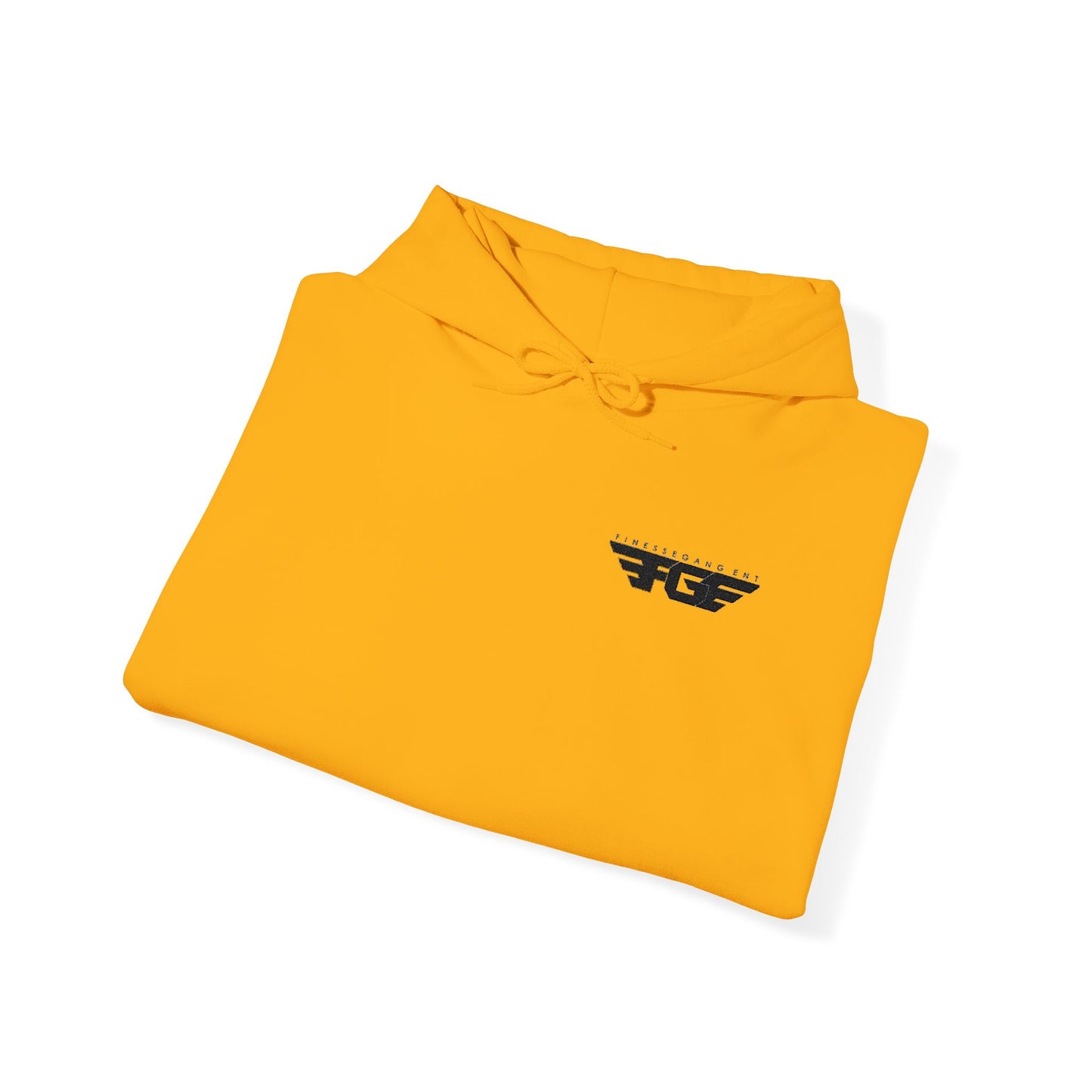 FGE Minimal Hoodie — Small Chest Emblem Sweatshirt