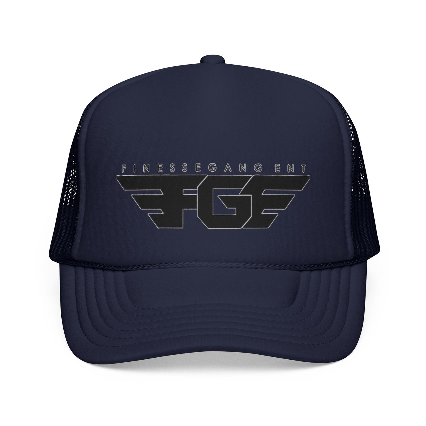 FGE Trucker Cap — FGF Retro Wing Logo (FitnessGang Ent)