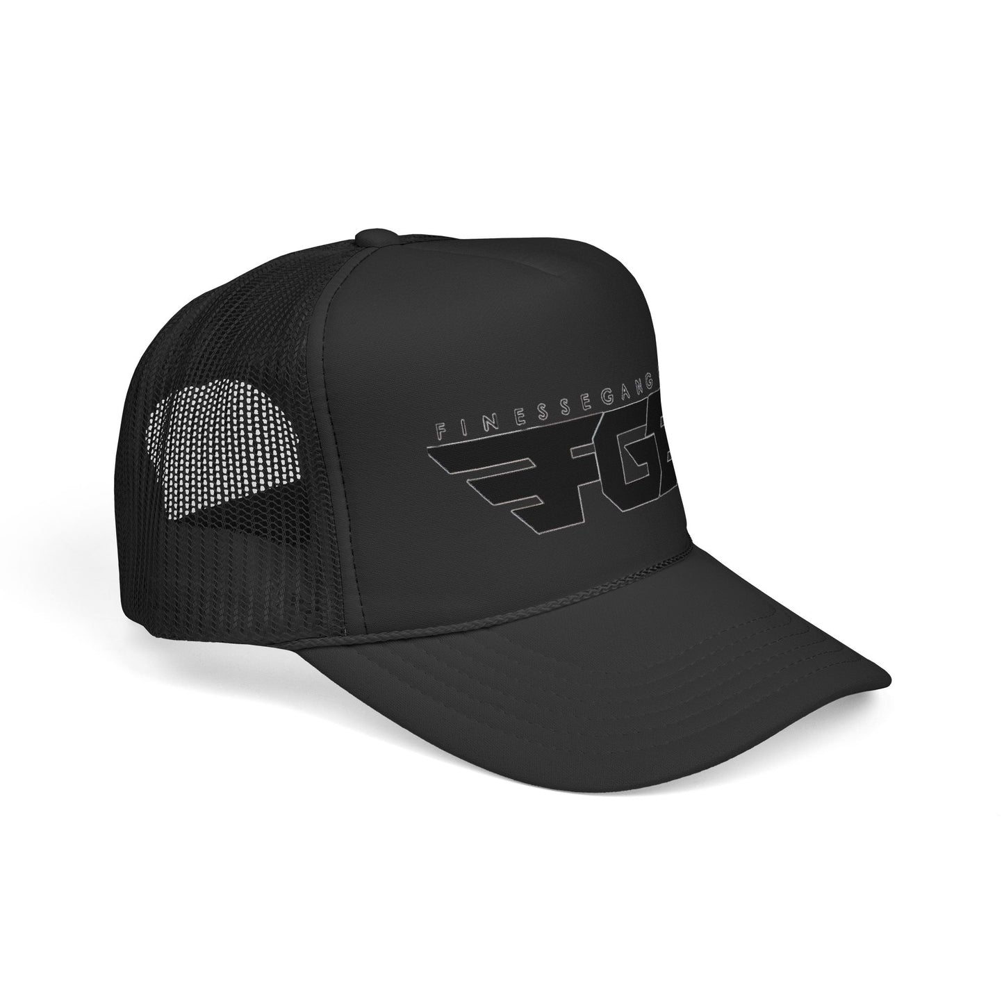 FGE Trucker Cap — FGF Retro Wing Logo (FitnessGang Ent)