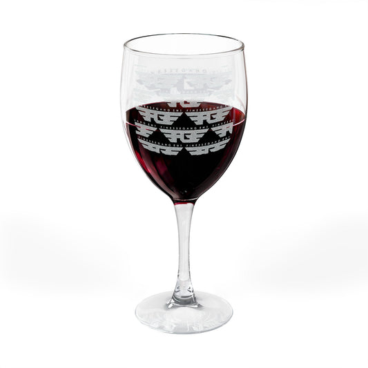 Engraved FGE Wine Glass, Personalized 10.5oz Goblet for Celebrations, Perfect Gift for Weddings, Anniversaries, Housewarmings, and Birthdays
