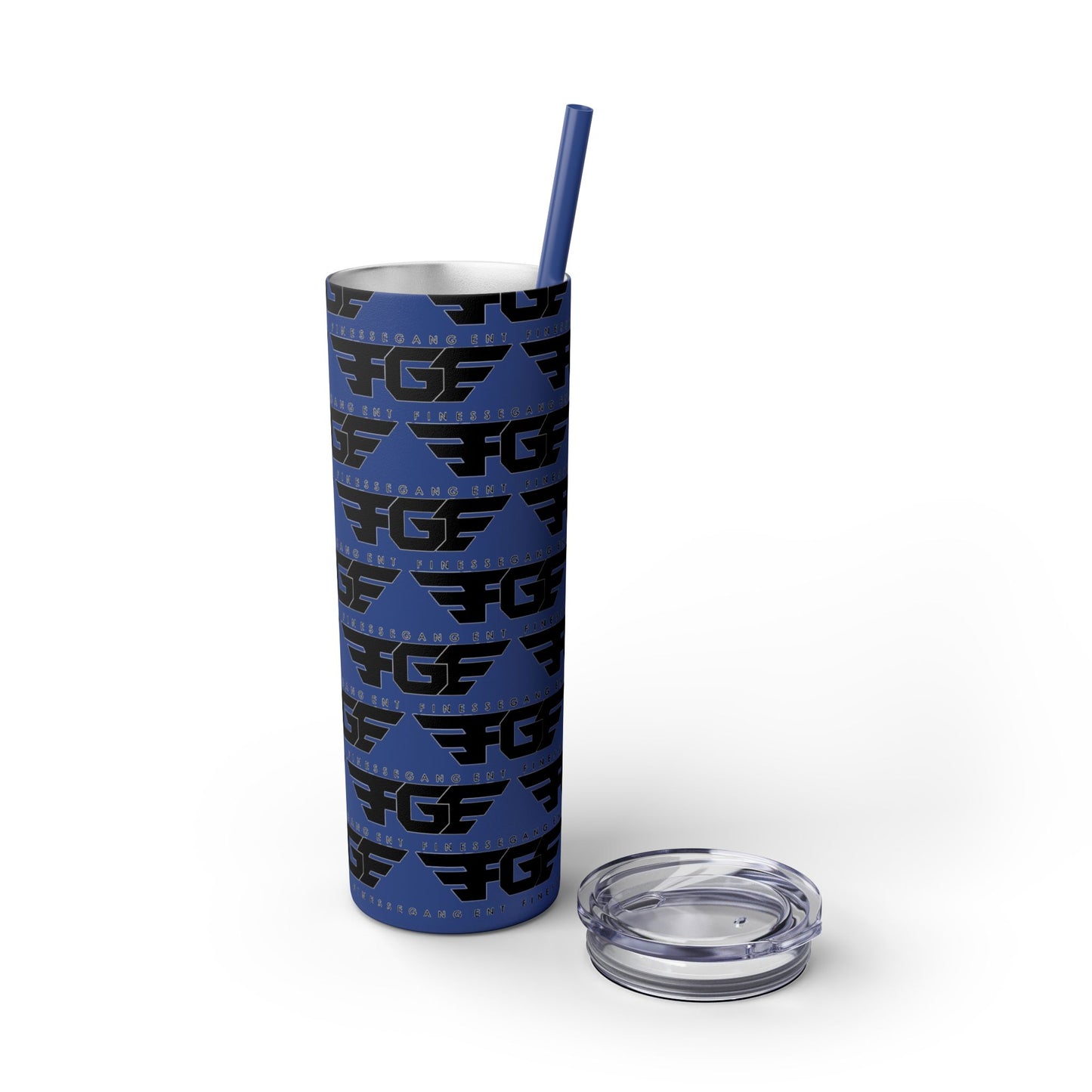 Stylish FGE Skinny Tumbler with Straw, 20oz - Perfect for Adventurers, Great Gift for Coffee Lovers, Modern Drinkware for Home, On-the-Go [...]