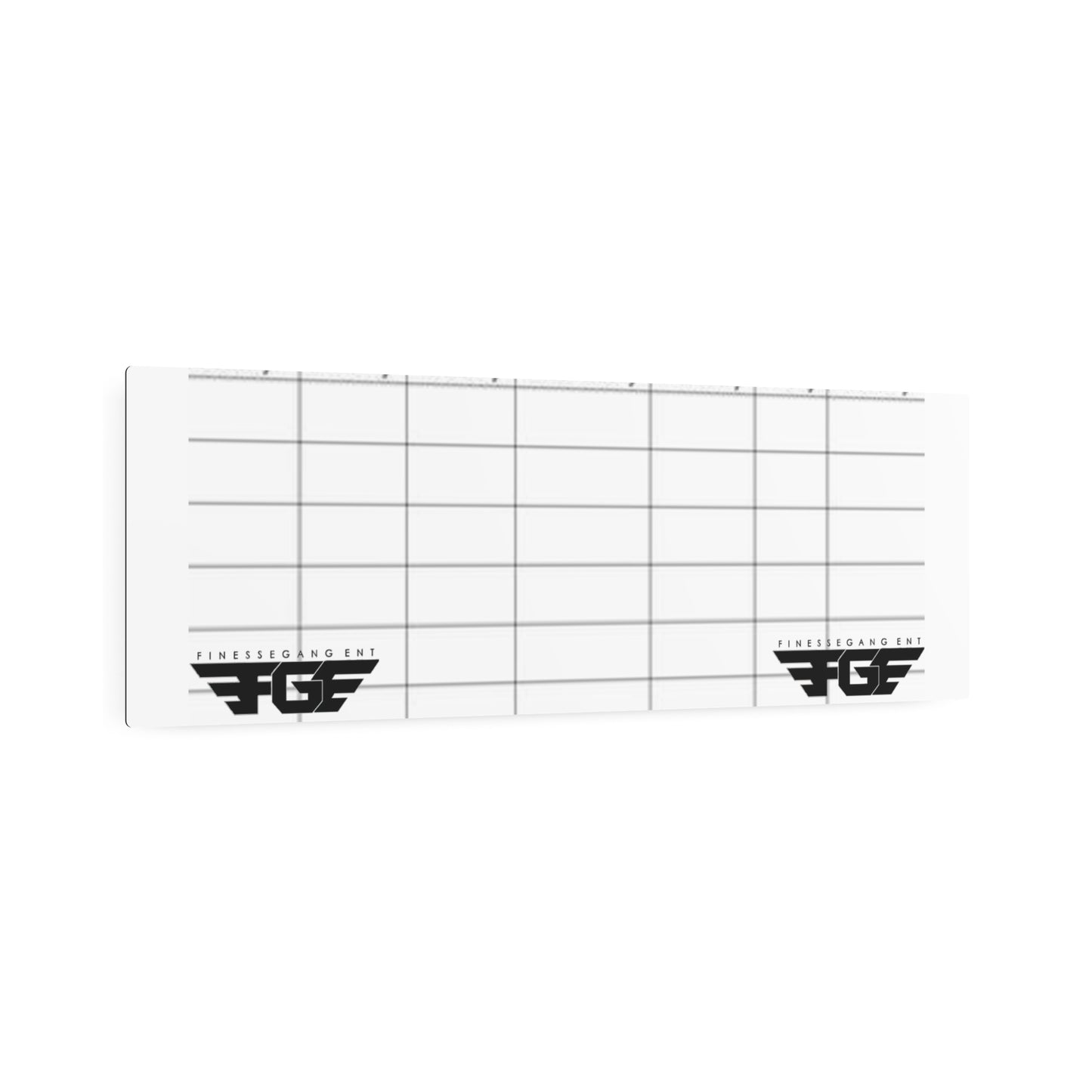 Weekly FGE Planner Metal Sign – Magnetic Dry Erase Calendar Wall Board