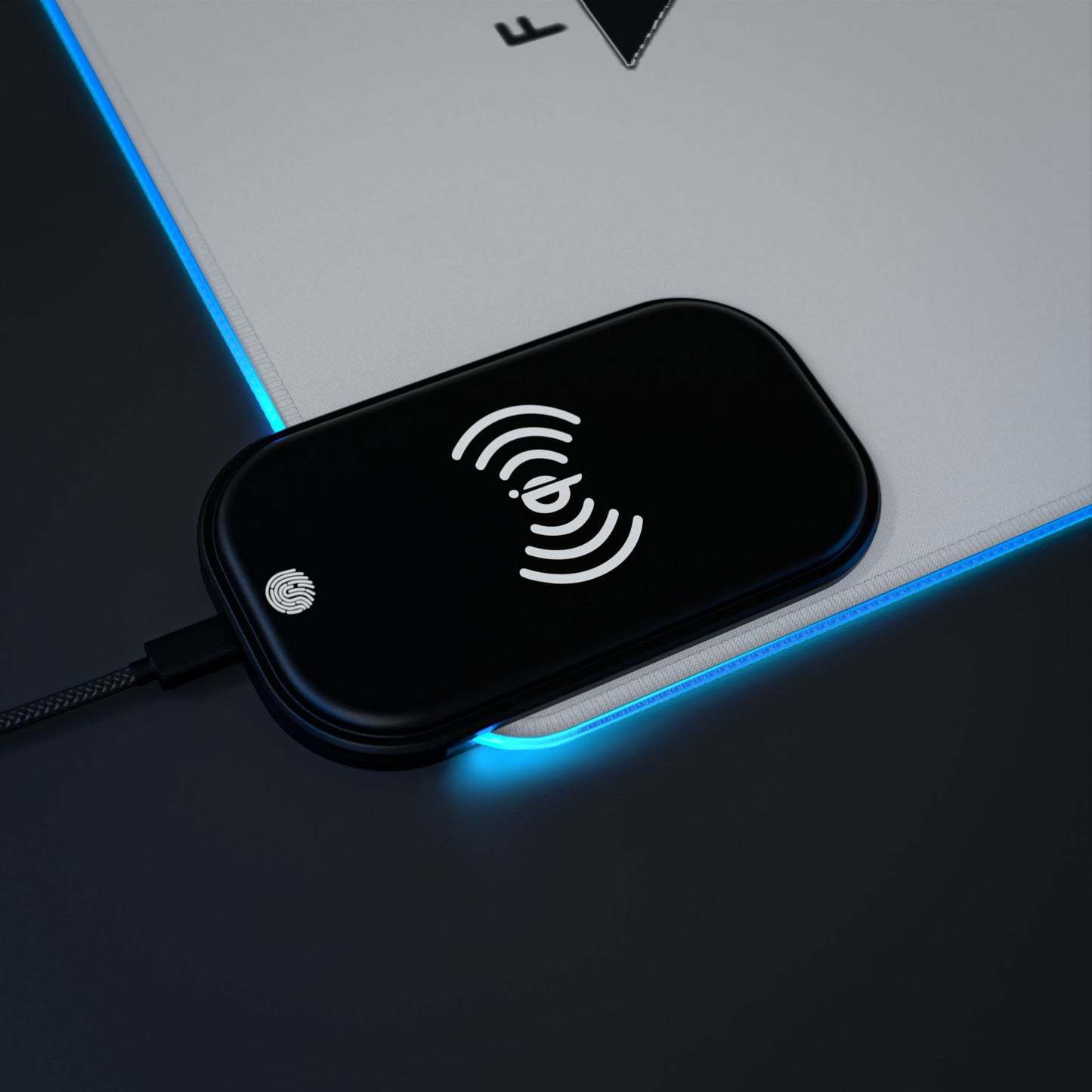 FGE LED Gaming Mouse Pad with Wireless Charging, Ergonomic Desk Accessory for Gamers, RGB Light-up Mousepad, Office Gift for Tech Lovers, [...]
