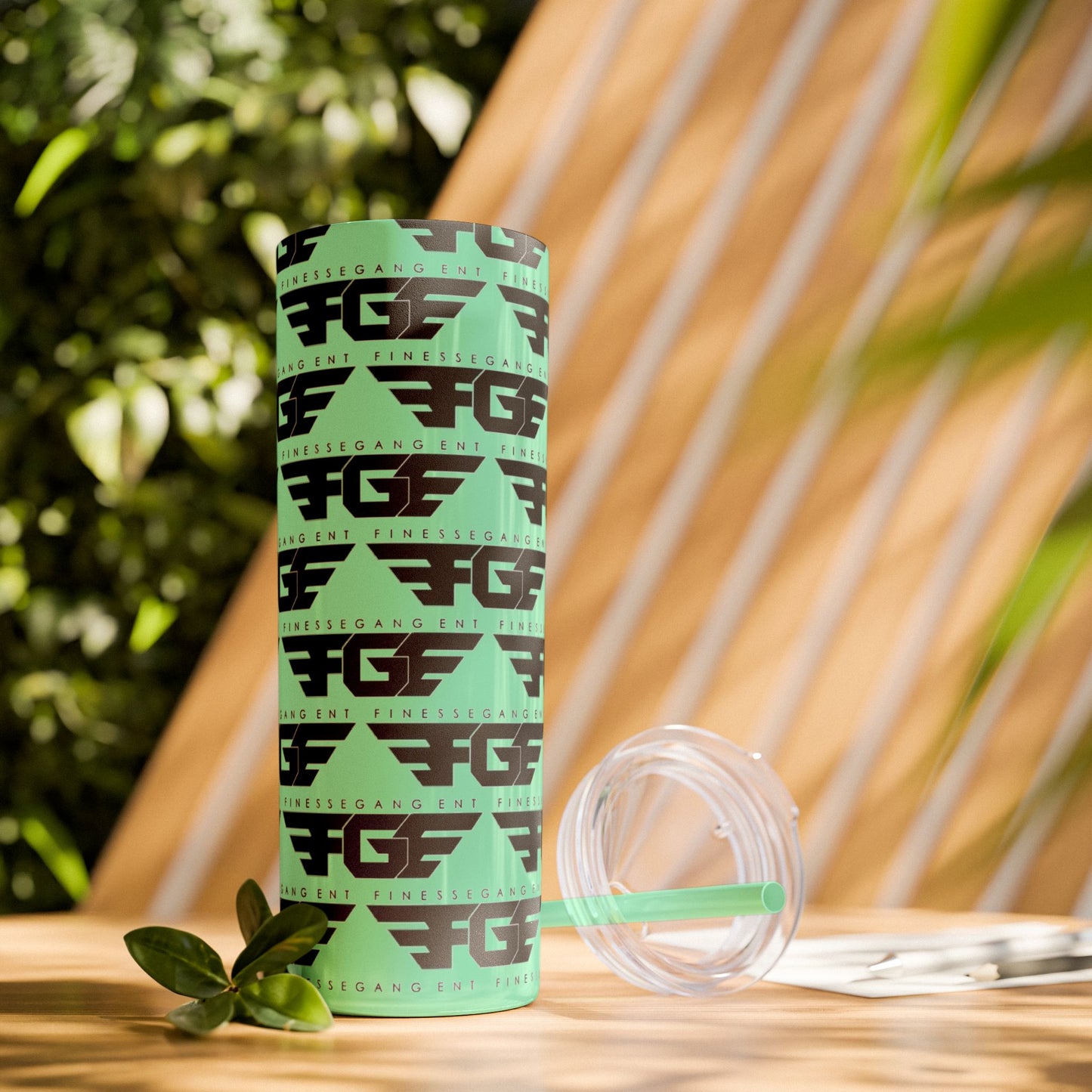 Stylish FGE Skinny Tumbler with Straw, 20oz - Perfect for Adventurers, Great Gift for Coffee Lovers, Modern Drinkware for Home, On-the-Go [...]