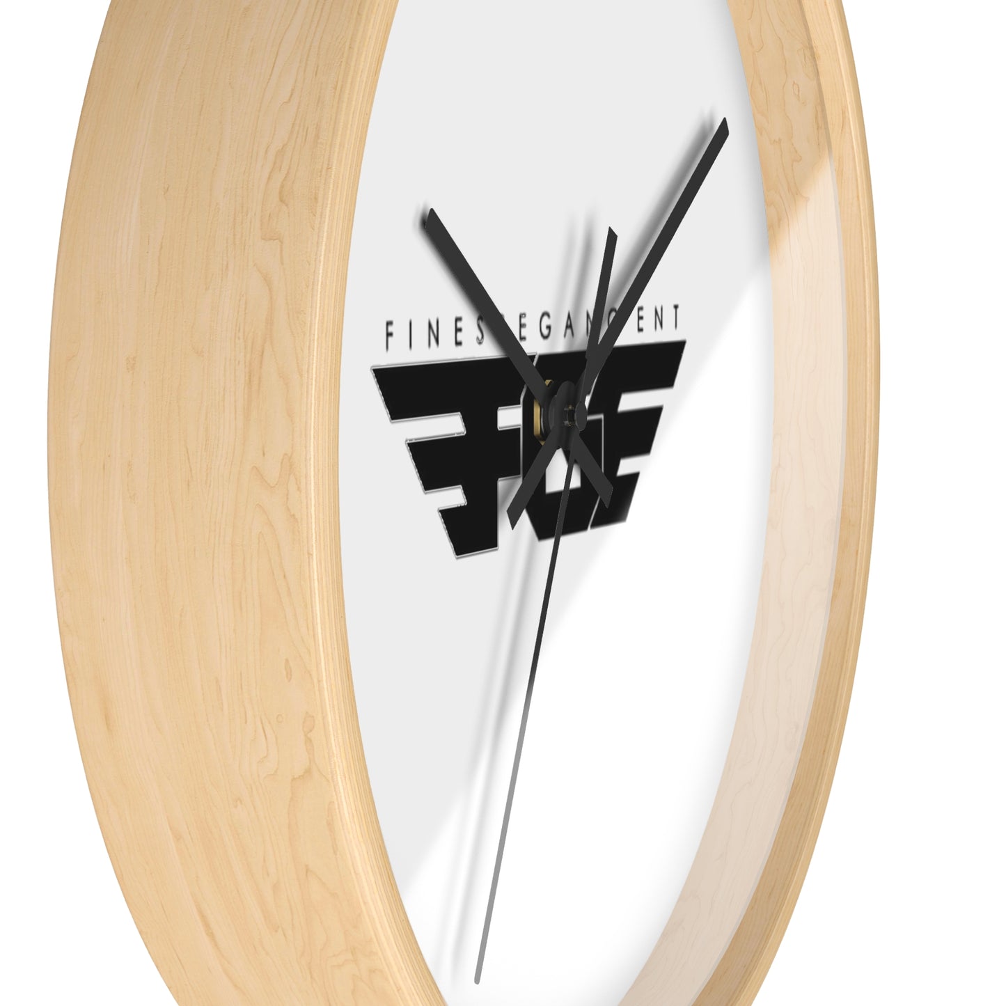Sleek FGE Modern Wall Clock | Fine Elegant Design, Minimalist Home Decor, Office Clock, Gift for Him, Stylish Timepiece