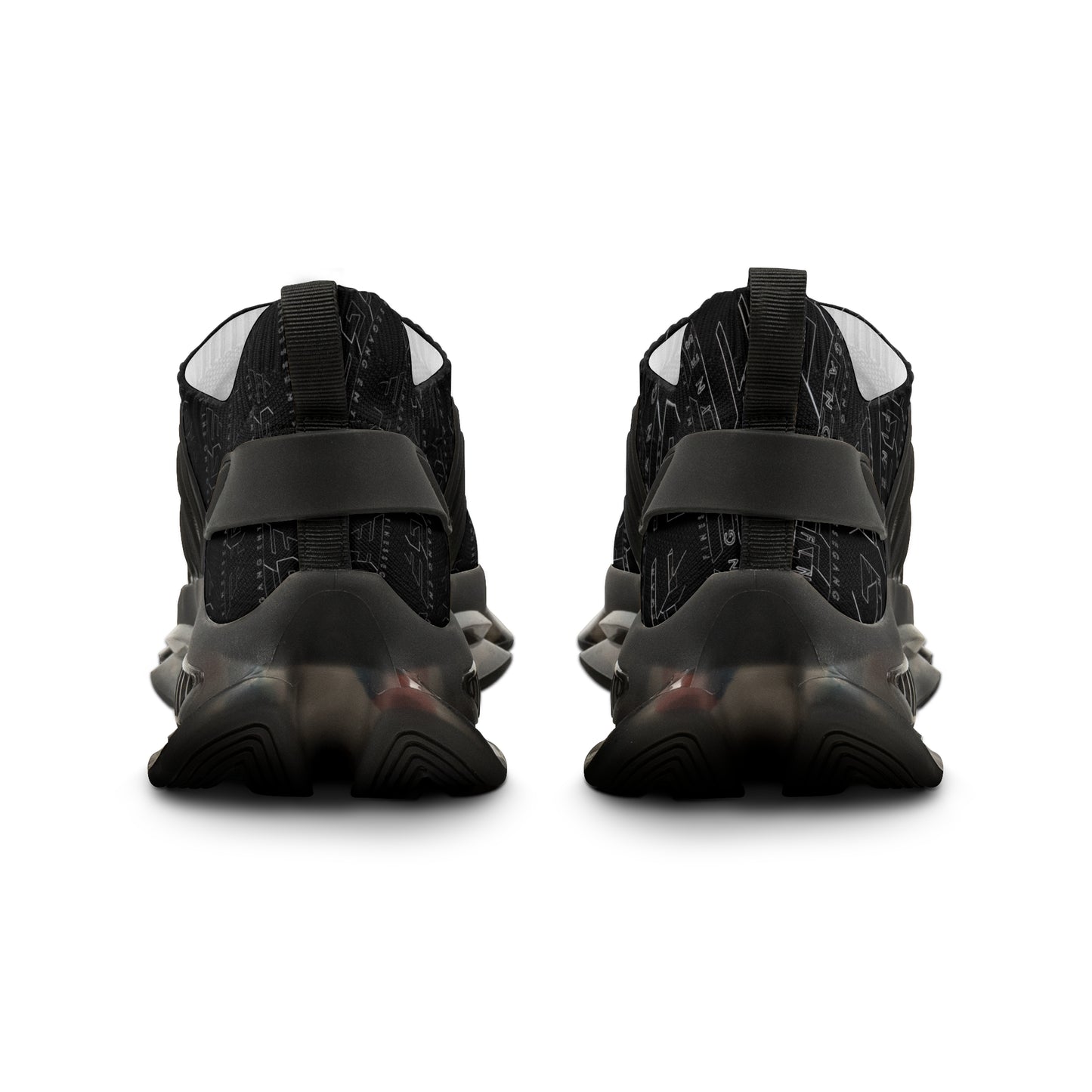 Men's FGE Black  Sneakers — Lightweight Breathable Athletic Shoes