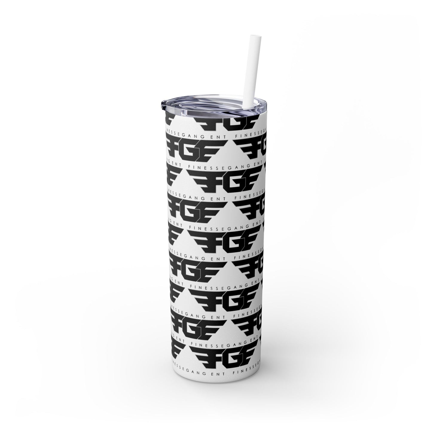 Stylish FGE Skinny Tumbler with Straw, 20oz - Perfect for Adventurers, Great Gift for Coffee Lovers, Modern Drinkware for Home, On-the-Go [...]