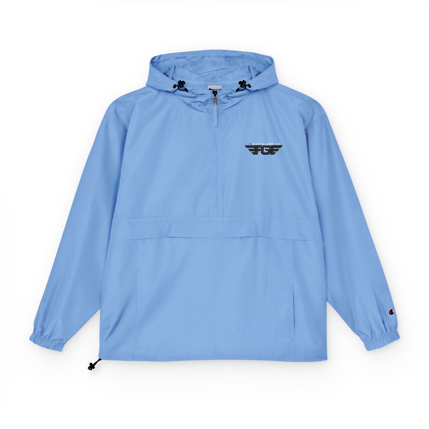 FGE Champion Unisex Packable Anorak Jacket | Lightweight Raincoat, Casual Outdoor Apparel, Travel Windbreaker, Perfect for Festivals, [...]