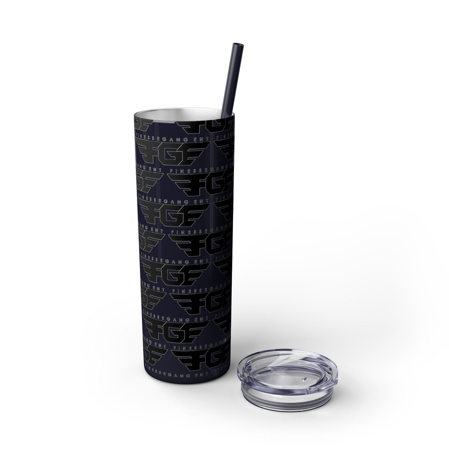 Stylish FGE Skinny Tumbler with Straw, 20oz - Perfect for Adventurers, Great Gift for Coffee Lovers, Modern Drinkware for Home, On-the-Go [...]