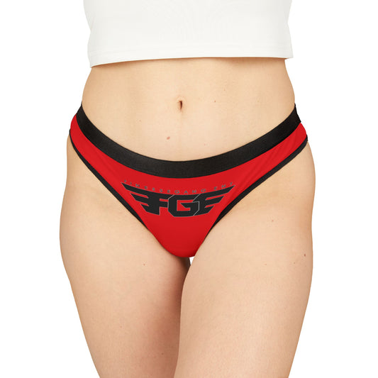 Stylish FGE  Thongs, Fashion Underwear, Everyday Comfort, Unique Print Lingerie, Gift for Her