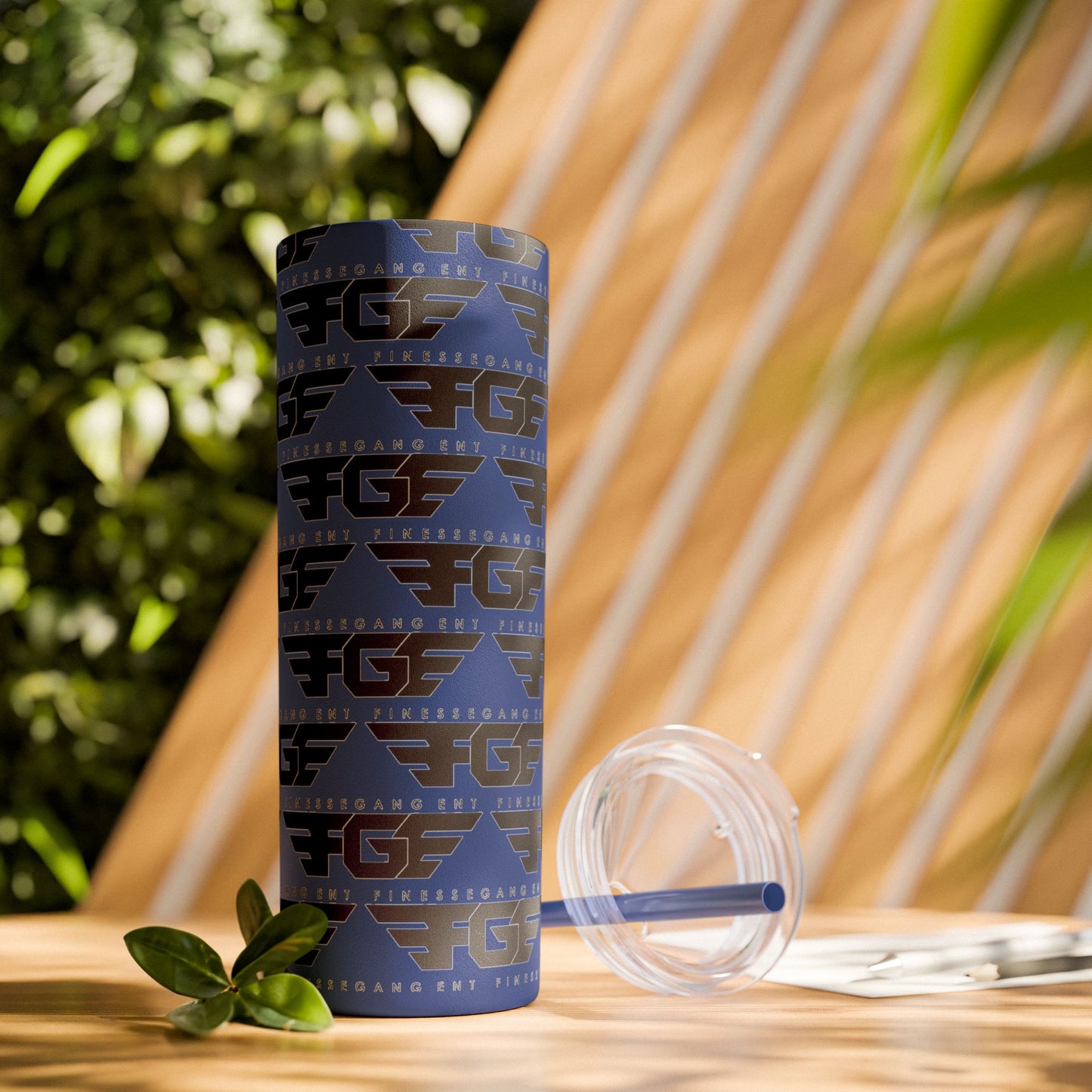 Stylish FGE Skinny Tumbler with Straw, 20oz - Perfect for Adventurers, Great Gift for Coffee Lovers, Modern Drinkware for Home, On-the-Go [...]
