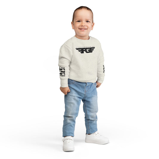 Stylish FGE Toddler Sweatshirt, Cool Kids Apparel, Graphic Toddler Top, Trendy Childrens Clothing, Birthday Gift for Kids, Casual Toddler Wear