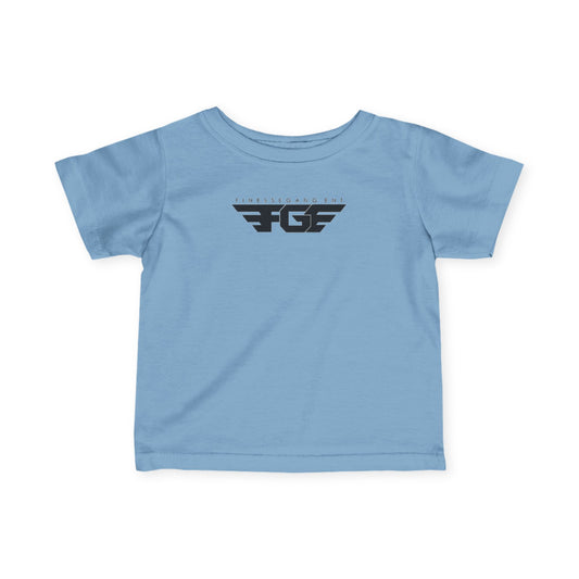 Cool FGEGraphic Infant Tee, Stylish Baby Shirt, Modern Toddler Clothing, Hipster Kids Wear, Trendy Baby Gift