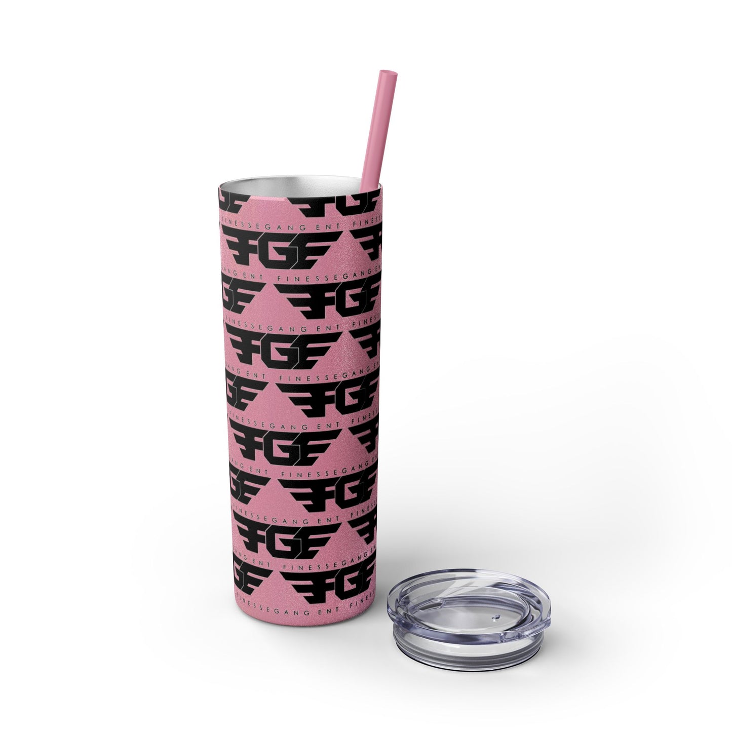 Stylish FGE Skinny Tumbler with Straw, 20oz - Perfect for Adventurers, Great Gift for Coffee Lovers, Modern Drinkware for Home, On-the-Go [...]