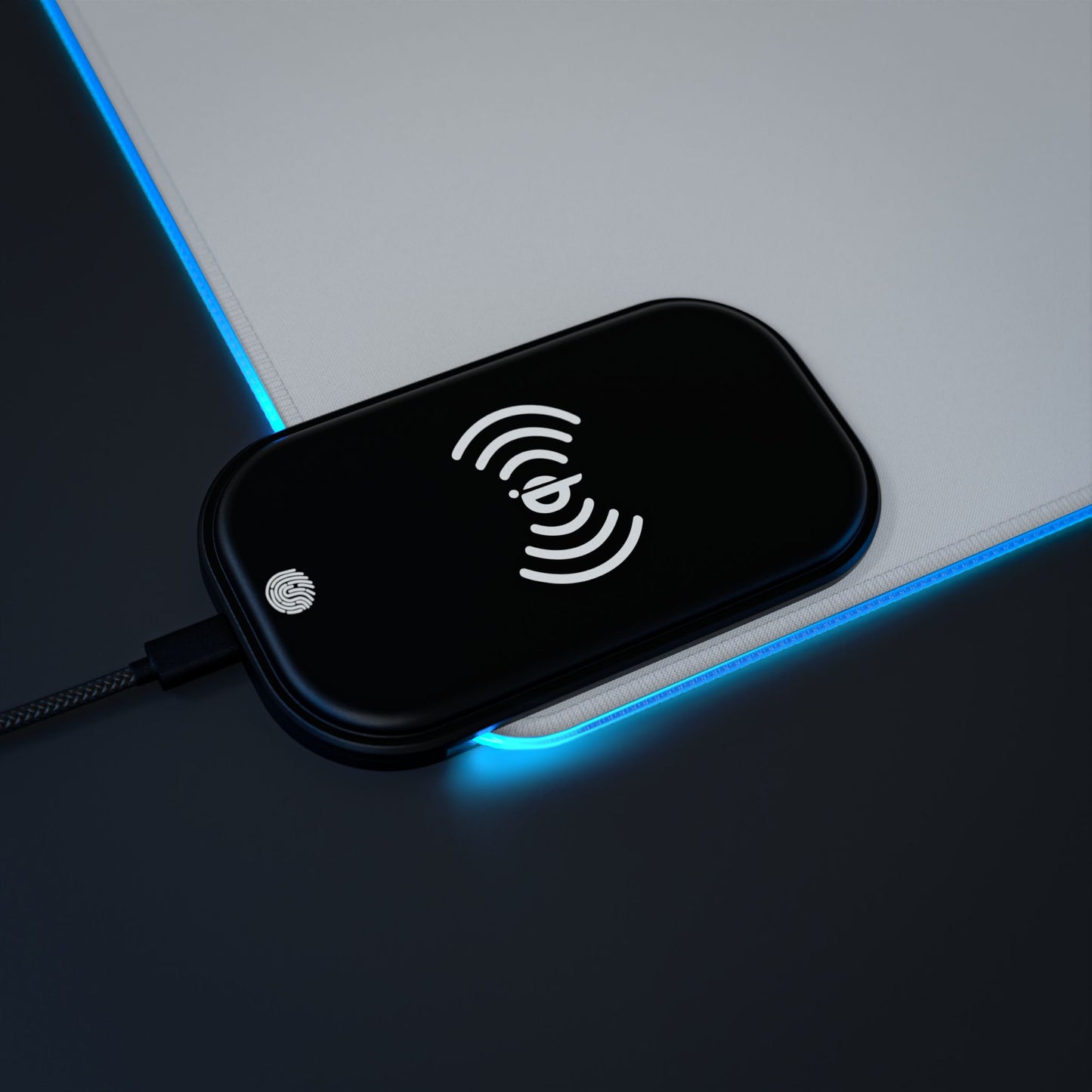 FGE LED Gaming Mouse Pad with Wireless Charging, Ergonomic Desk Accessory for Gamers, RGB Light-up Mousepad, Office Gift for Tech Lovers, [...]