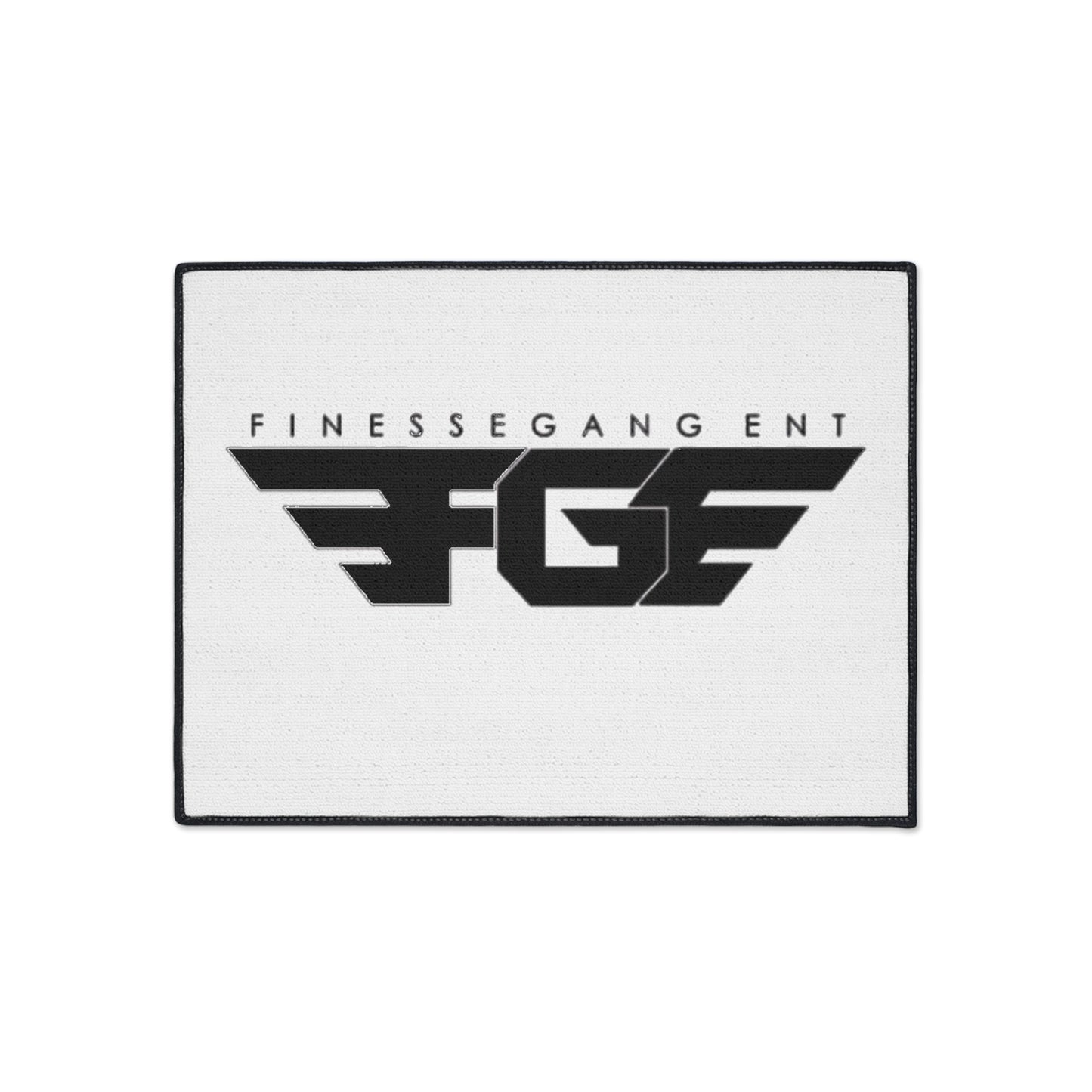Heavy Duty FGE Floor Mat with Finesse Gang Logo - Durable Entryway Rug, Custom Doormat for Home or Office, Easy to Clean, Stylish Decor, [...]